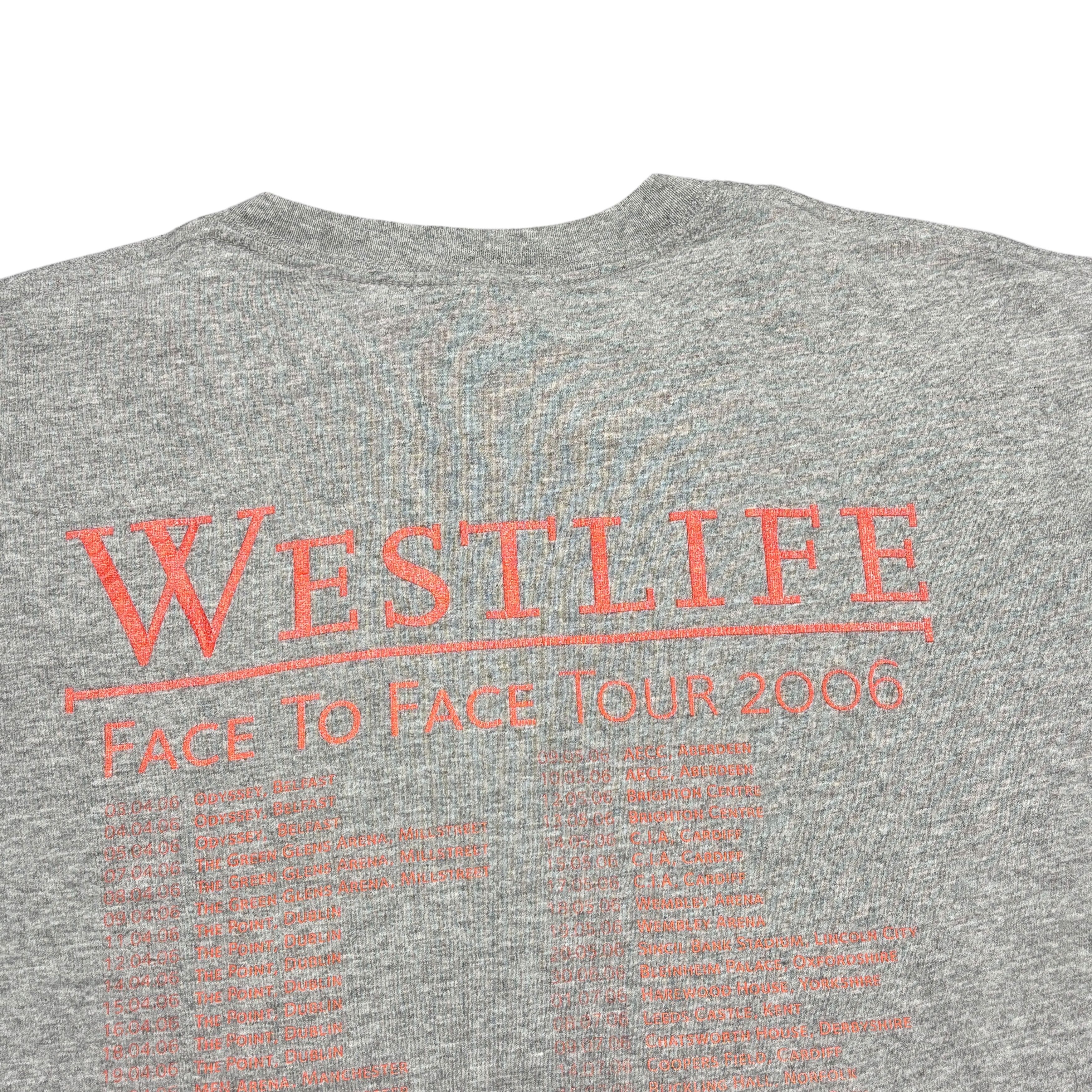 Band Tees × Vintage Vintage Westlife Shirt 00s Vintage Band Tees Backstreet Boys Size US M / EU 48-50 / 2 - 11 Thumbnail