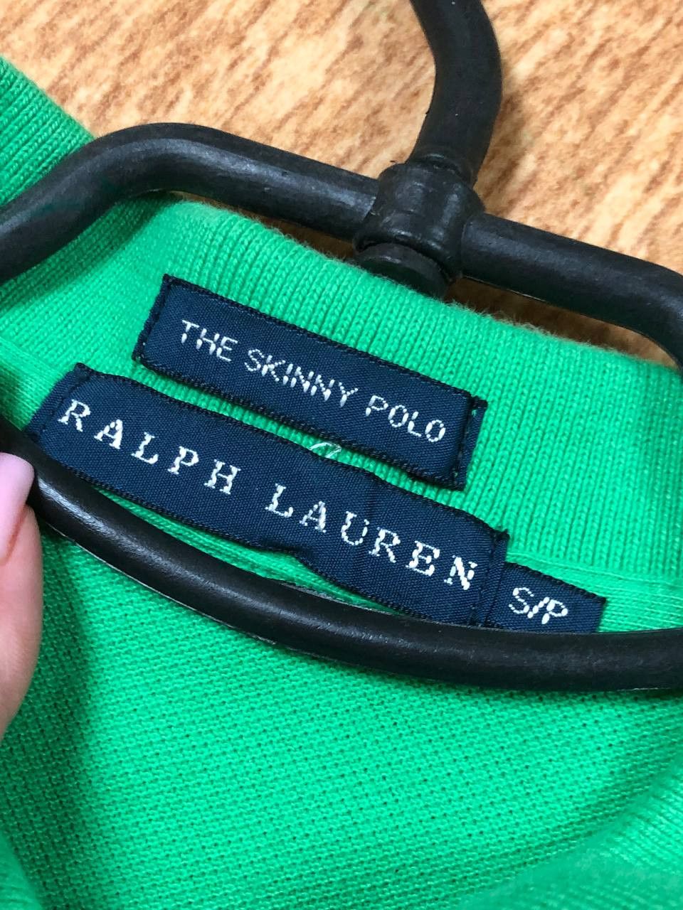 Ralph Lauren Vintage Ralph Lauren Skinny Green Polo Size S Size S / US 4 / IT 40 - 2 Thumbnail