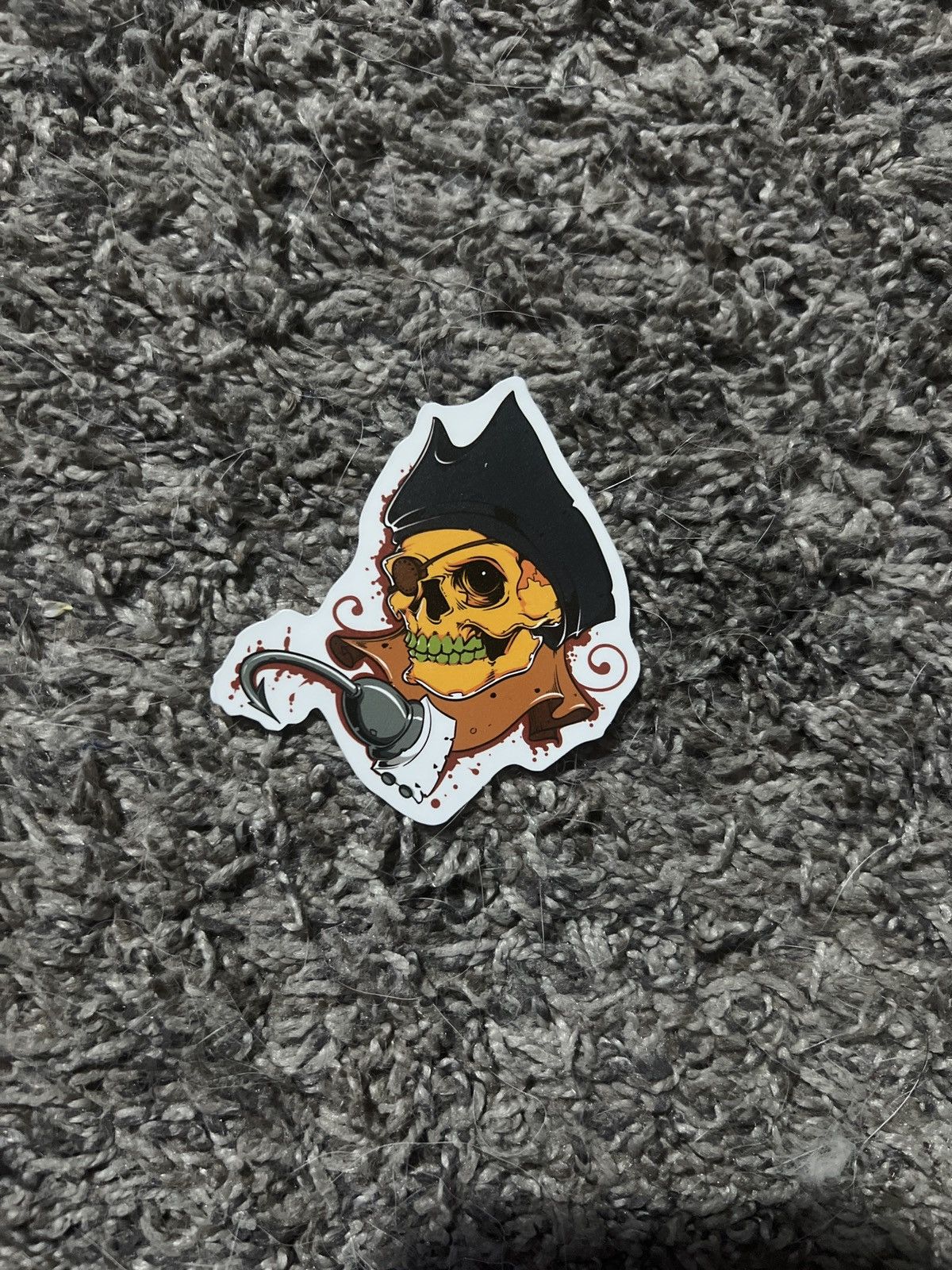 Hypebeast Pirate Skull Sticker Size ONE SIZE - 1 Thumbnail
