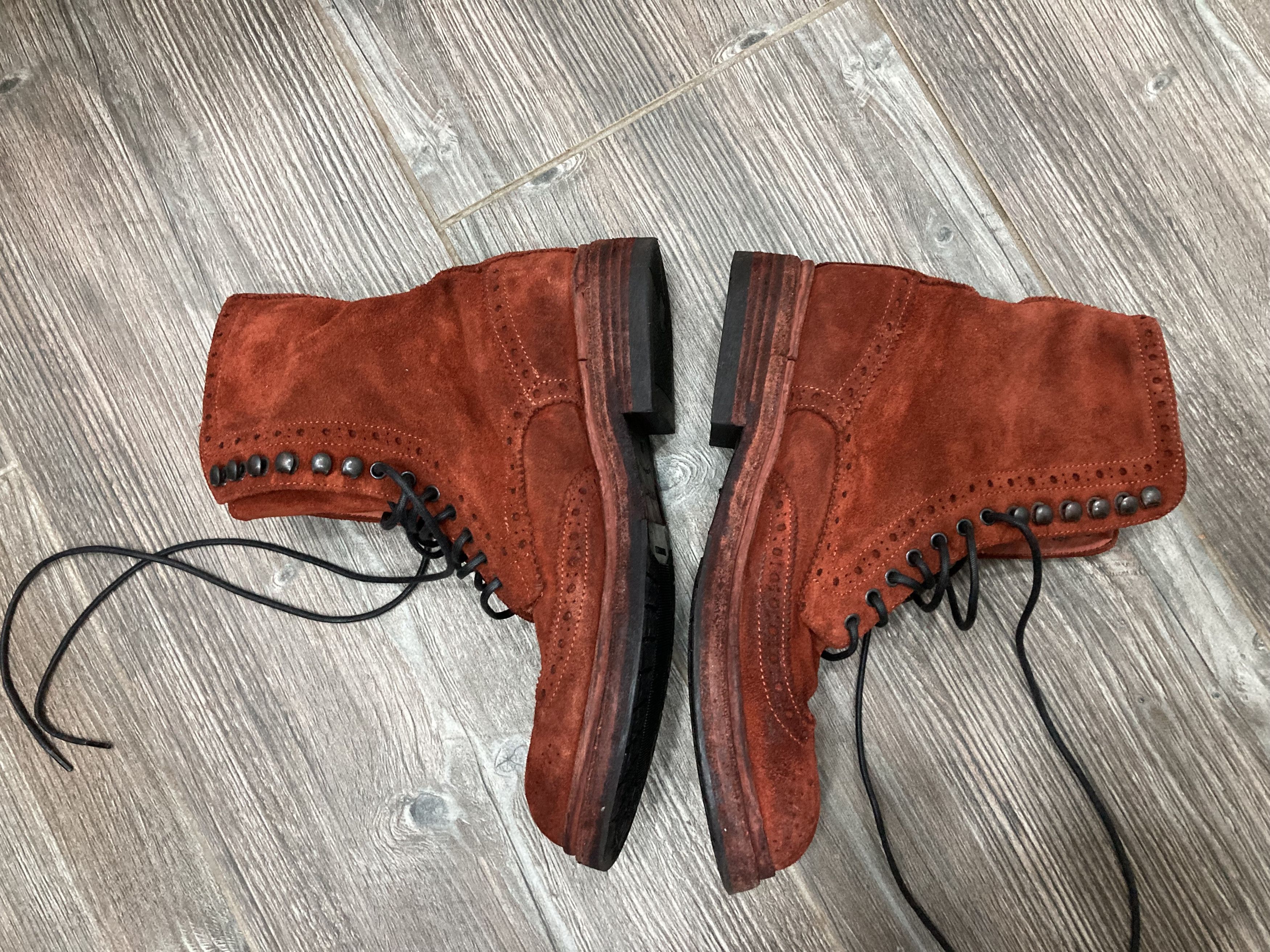 Other PANTANETTI Ankle Oxford suede boots size 6. Size US 6 / IT 36 - 8 Thumbnail