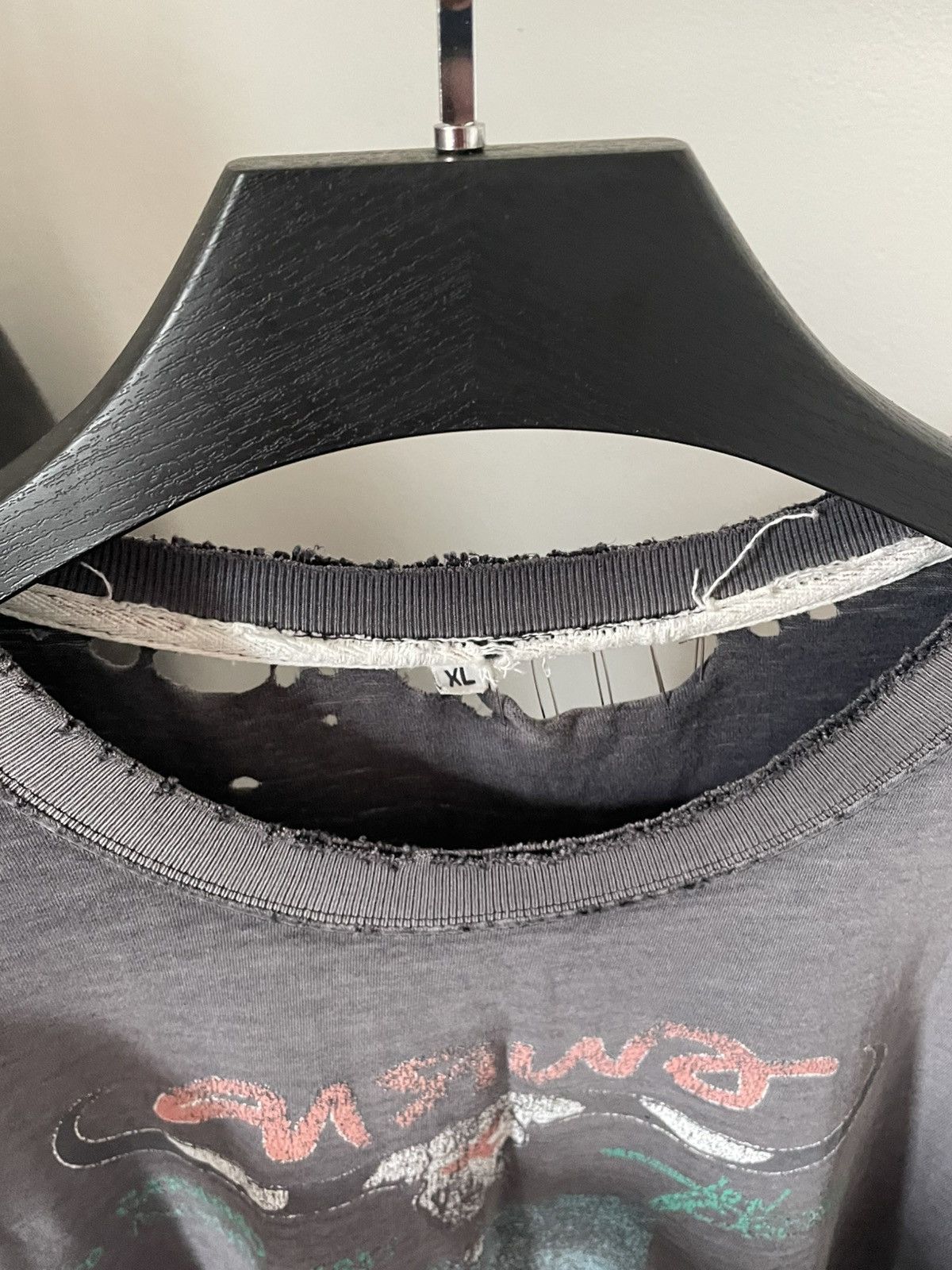 Vintage Vintage Faded Thai Graphic Distressed Tee 00s’ Size US XL / EU 56 / 4 - 2 Thumbnail