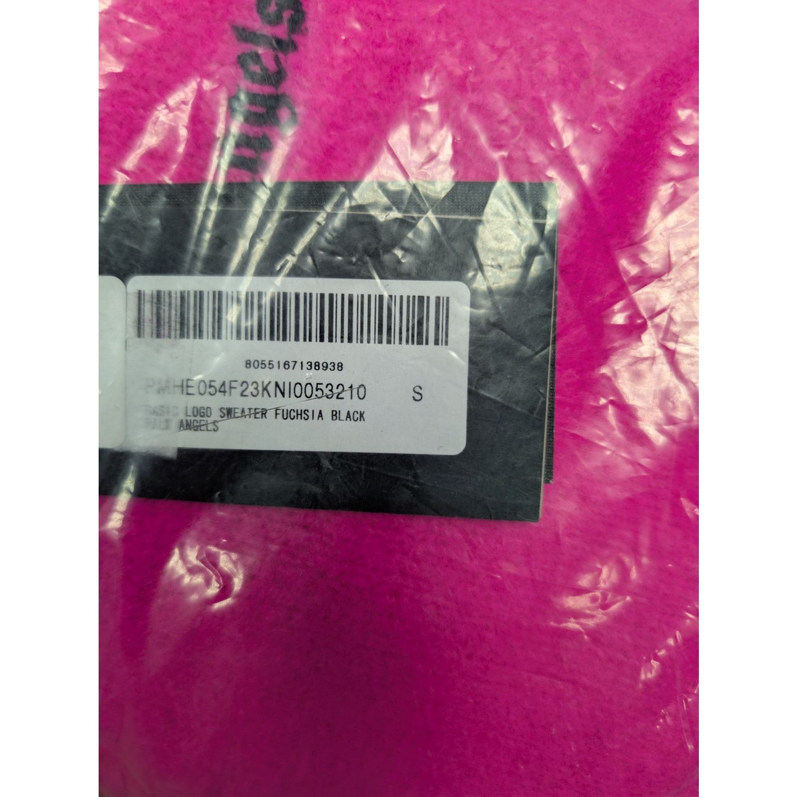 Palm Angels o1rshd1 Basic Logo Sweater in Fuchsia / Black Size US S / EU 44-46 / 1 - 22 Thumbnail