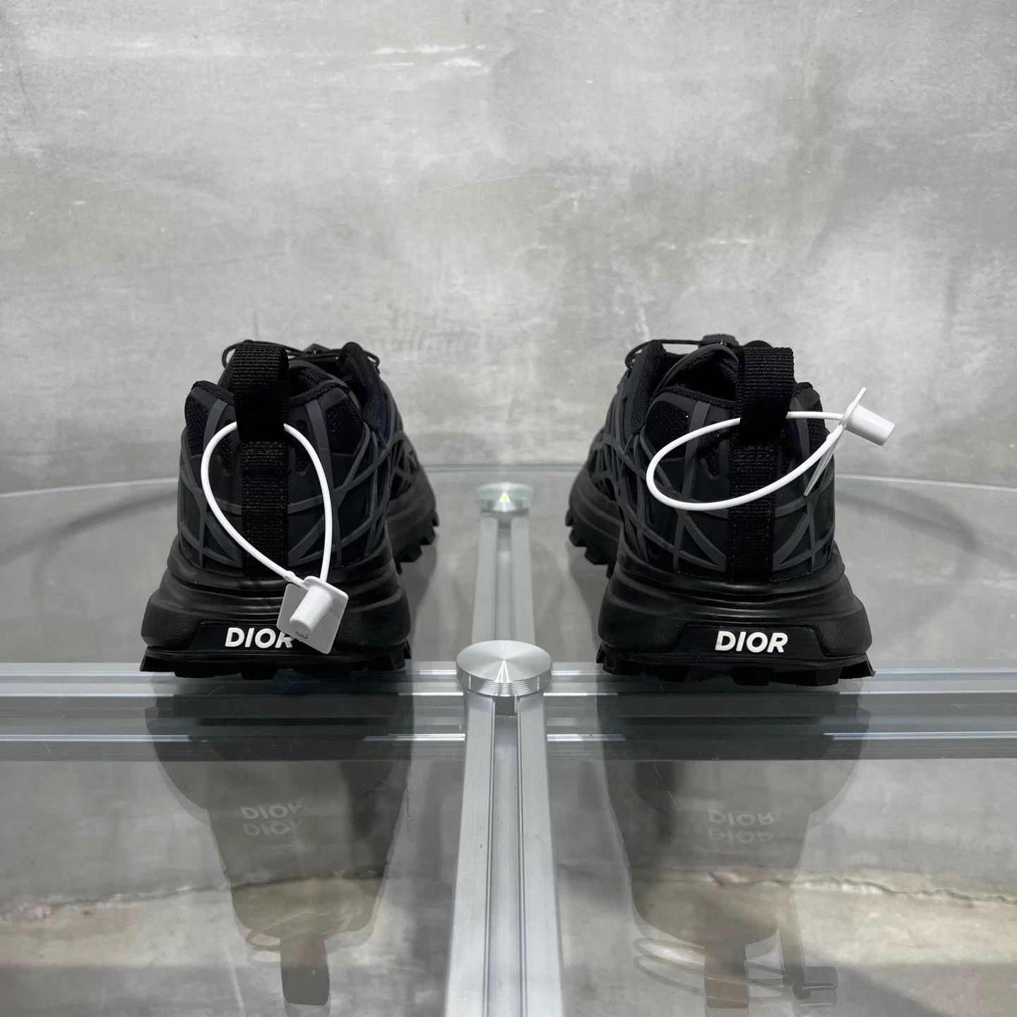 Dior Dior B31 Cannage Black Sneakers Size 38 Size US 7 / IT 37 - 6 Thumbnail