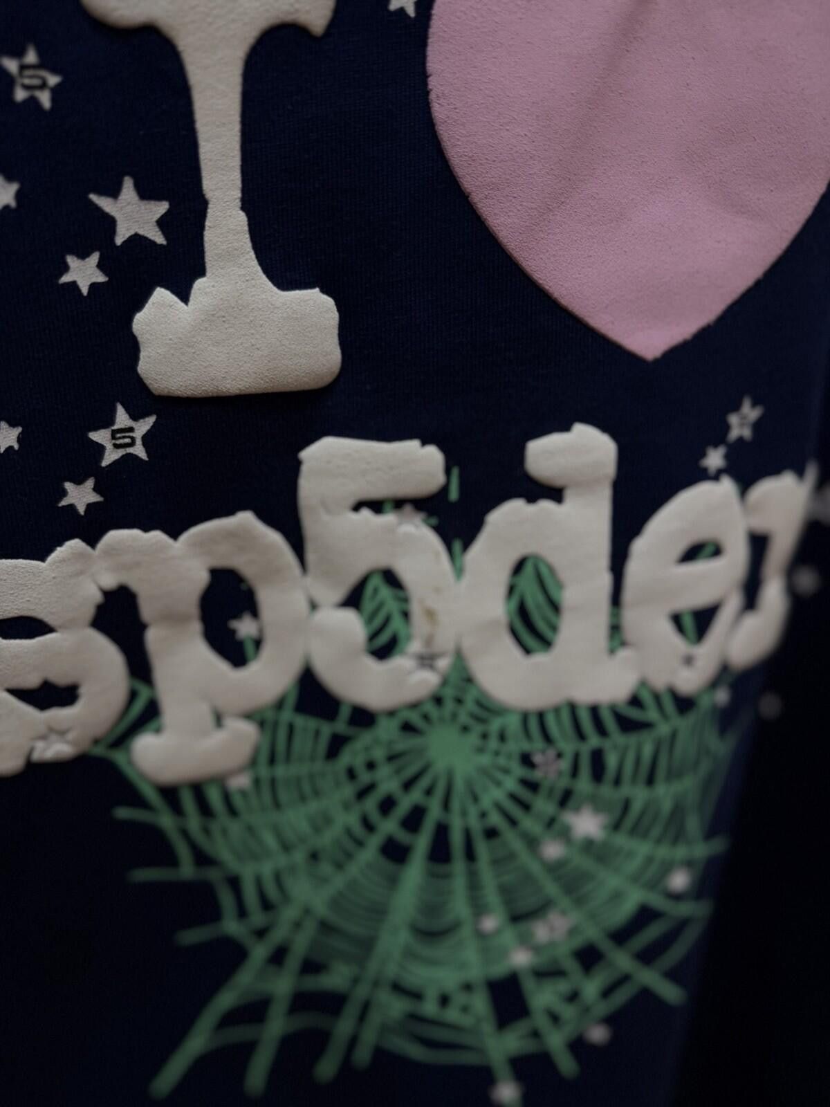 Other Sp5der OG Web V2 Tee Heart 100% Authentic Blue Size (S) Size US S / EU 44-46 / 1 - 7 Thumbnail