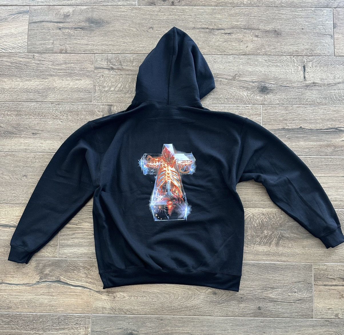 Japanese Brand Justice Hyperdrama Hoodie - Black Size US L / EU 52-54 / 3 - 2 Thumbnail