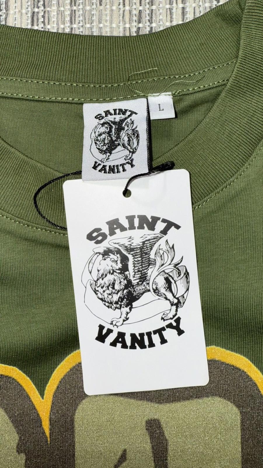 Saint Vanity Saint Vanity Green SV Logo Tee Size US L / EU 52-54 / 3 - 2 Thumbnail