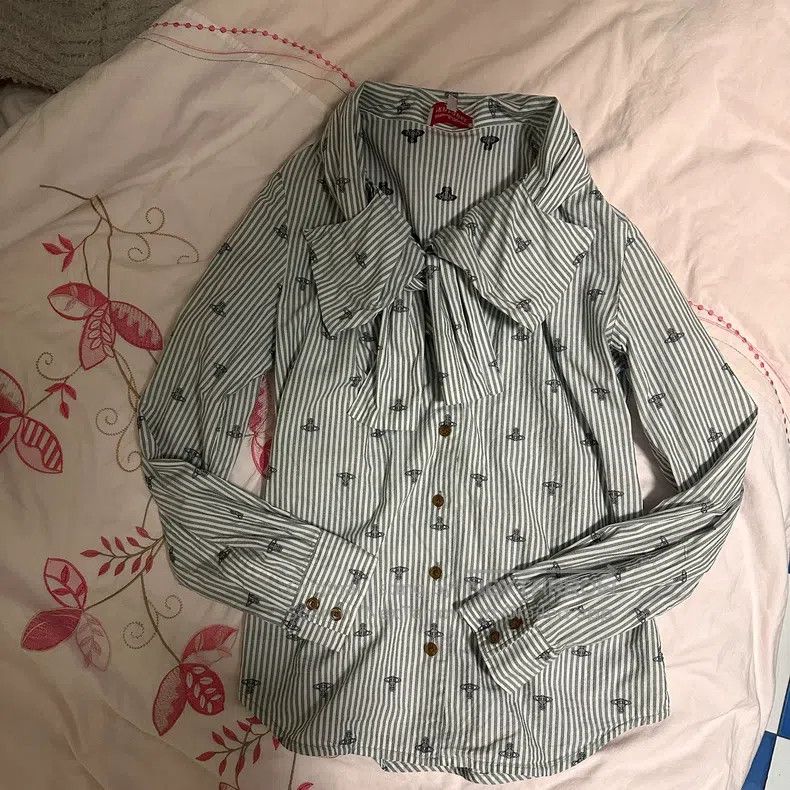 Vivienne Westwood Vivienne Westwood Red Label Vintage Gray and Black Saturn Size L / US 10 / IT 46 - 3 Thumbnail
