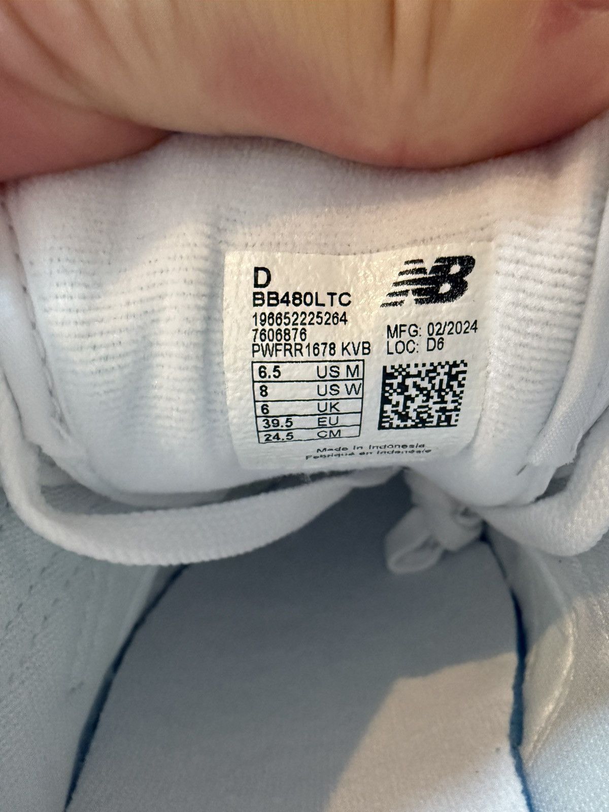 New Balance New Balance 480 UNC - 6.5m / 8w Size US 8 / IT 38 - 6 Thumbnail