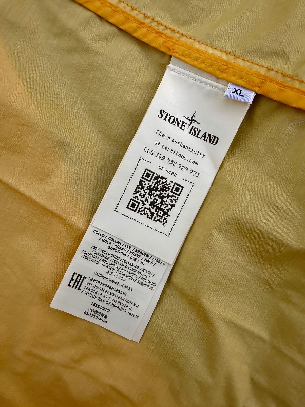 Stone Island Stone Island Jacket Size US XL / EU 56 / 4 - 7 Thumbnail