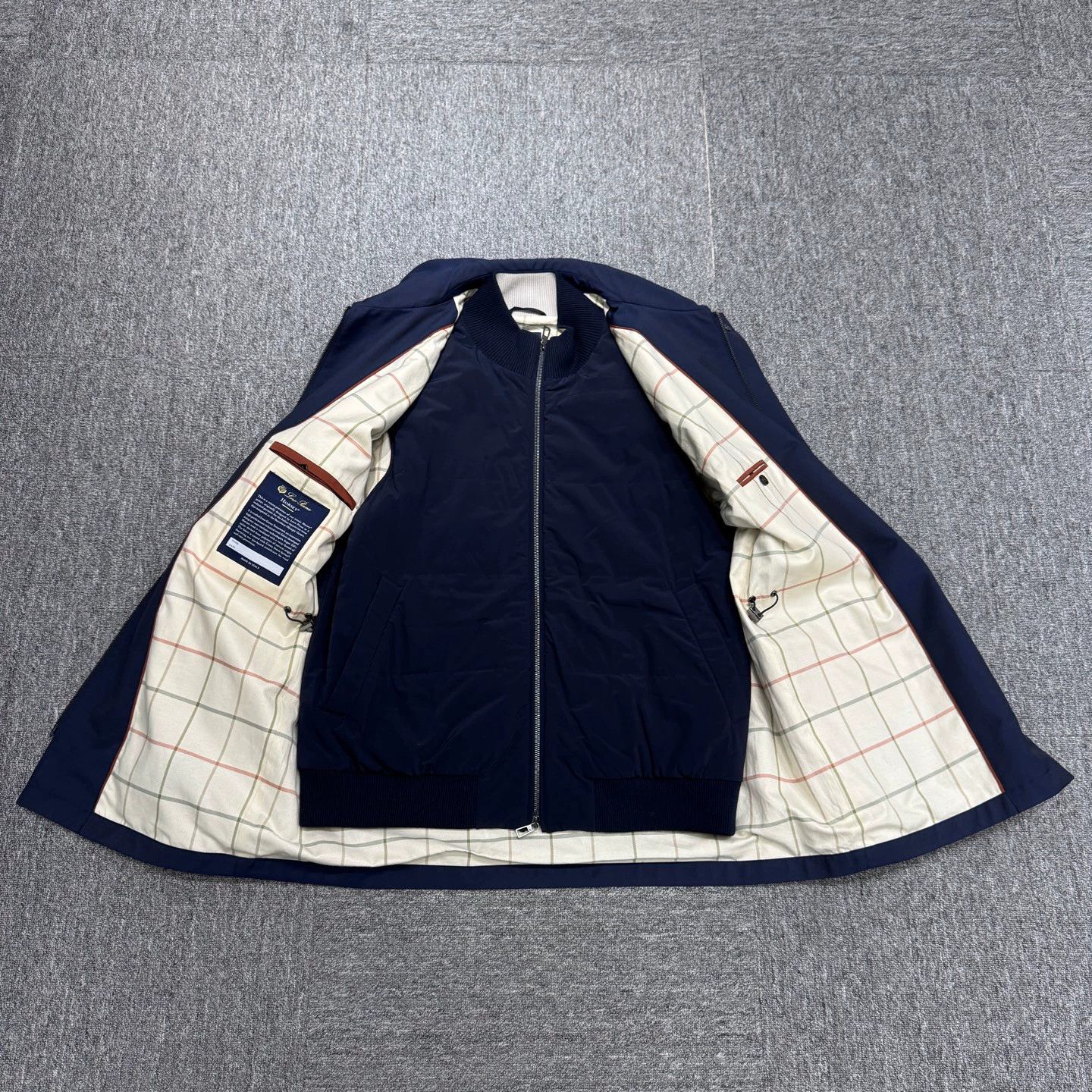 Loro Piana Loro Piana Horsey Removable Down Vest Wool Jacket XL Size US XL / EU 56 / 4 - 2 Thumbnail