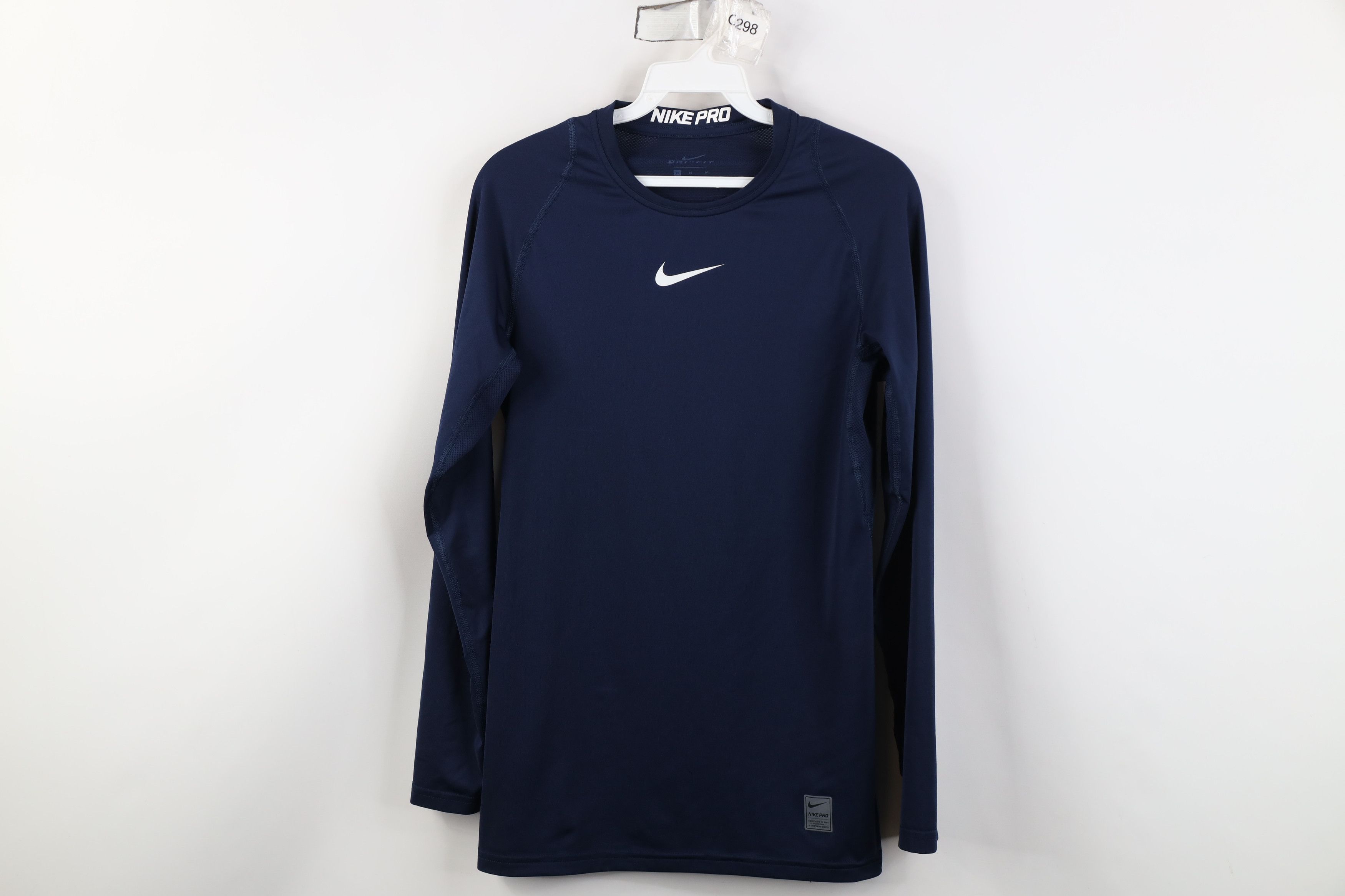 Nike Nike Pro Combat Swoosh Compression Training T-Shirt Blue Size US M / EU 48-50 / 2 - 1 Thumbnail