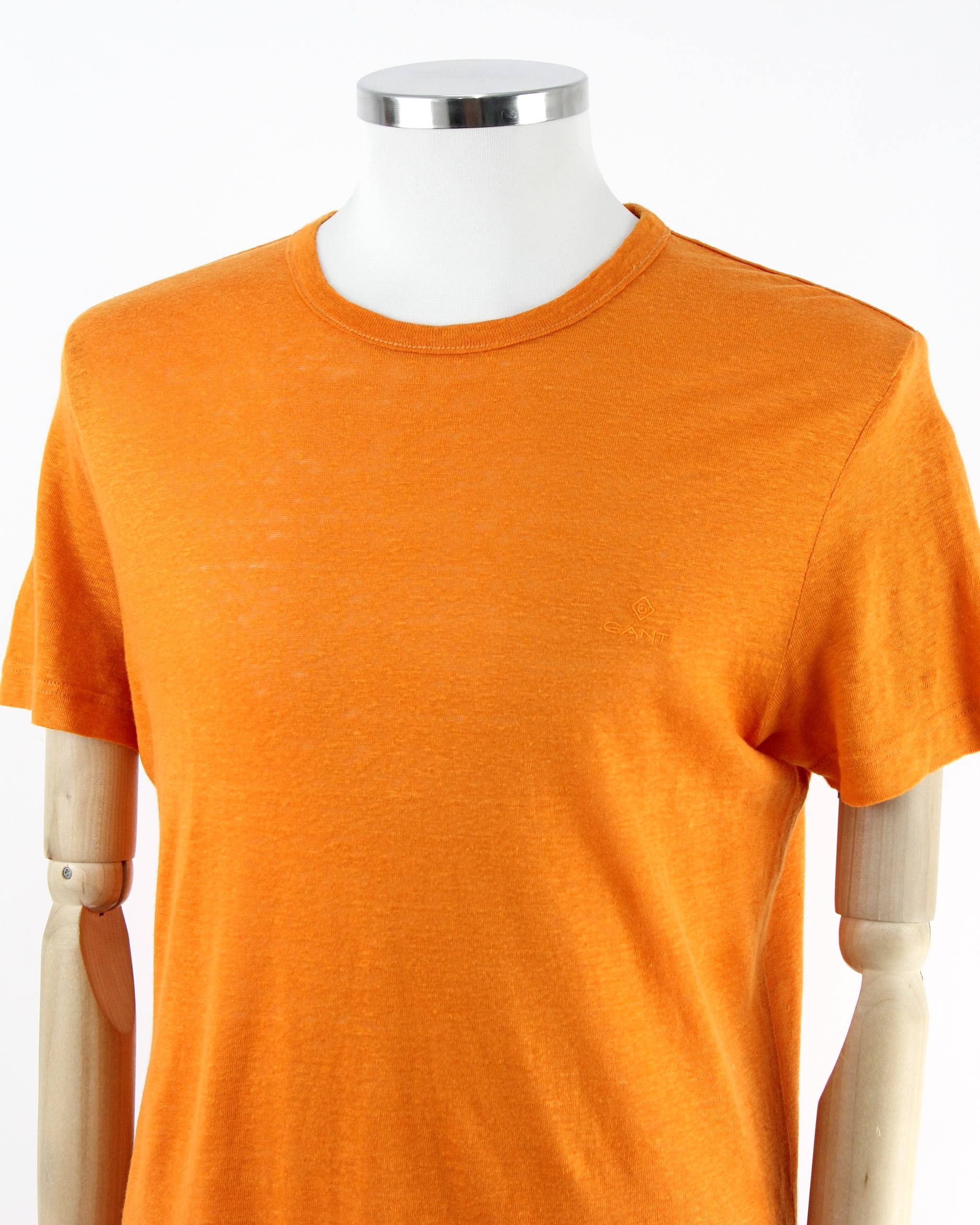 Gant GANT Linen orange T-shirt Size US M / EU 48-50 / 2 - 4 Thumbnail