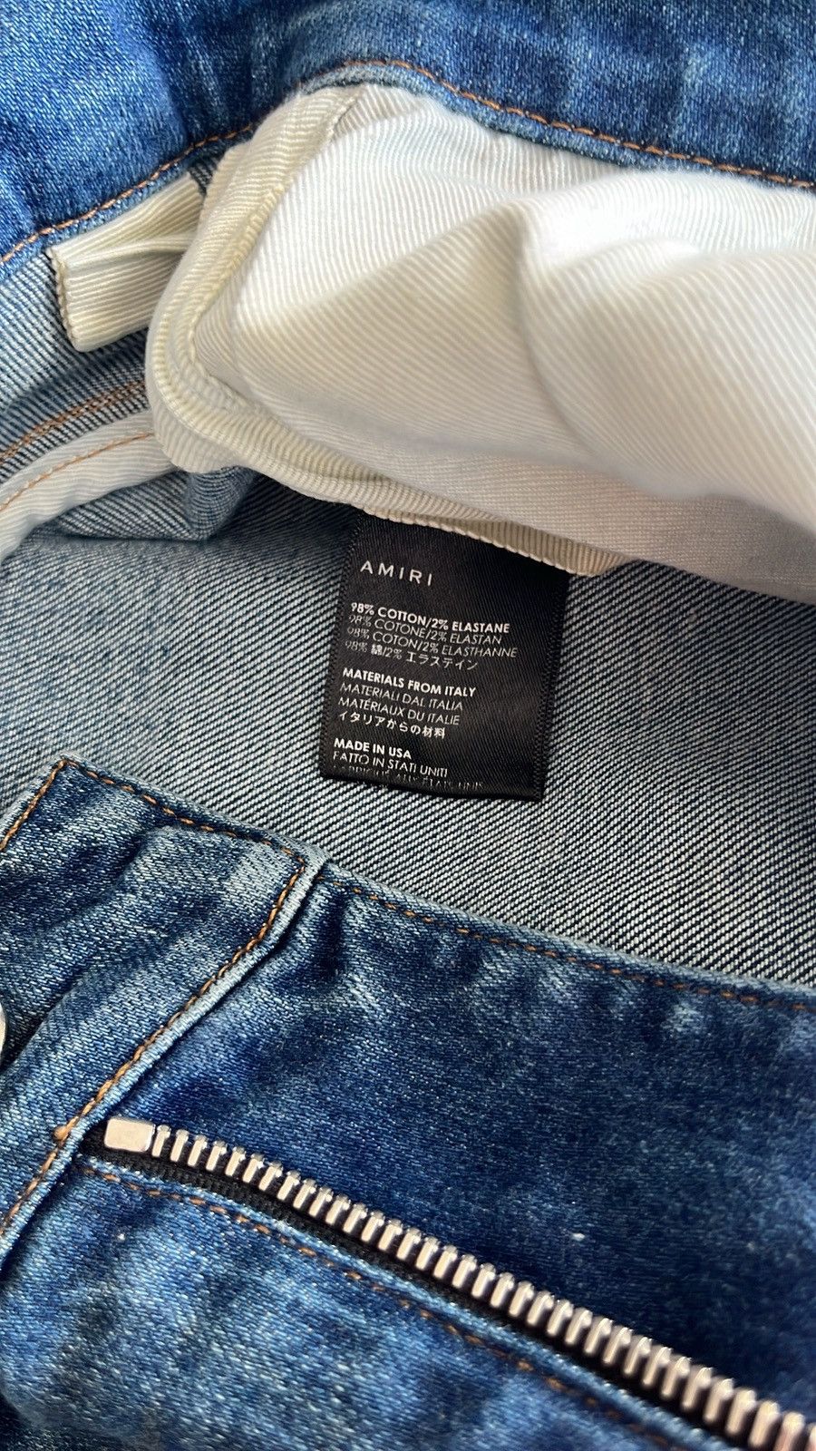 Amiri AMIRI mx1 distressed Jean Size US 30 / EU 46 - 6 Thumbnail