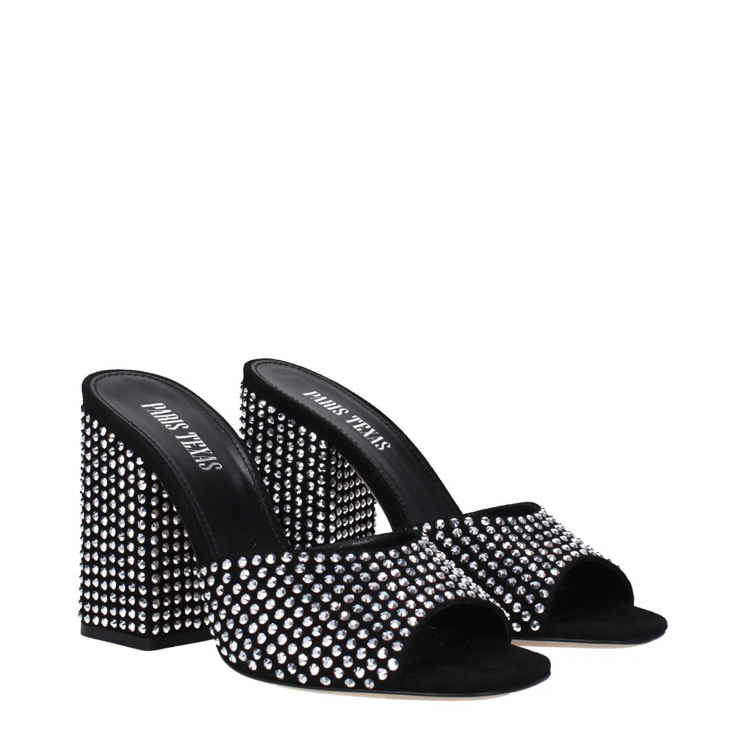 Paris Texas ob1o1e1124 Suede Sandals in Black Size US 10 / IT 40 - 2 Thumbnail