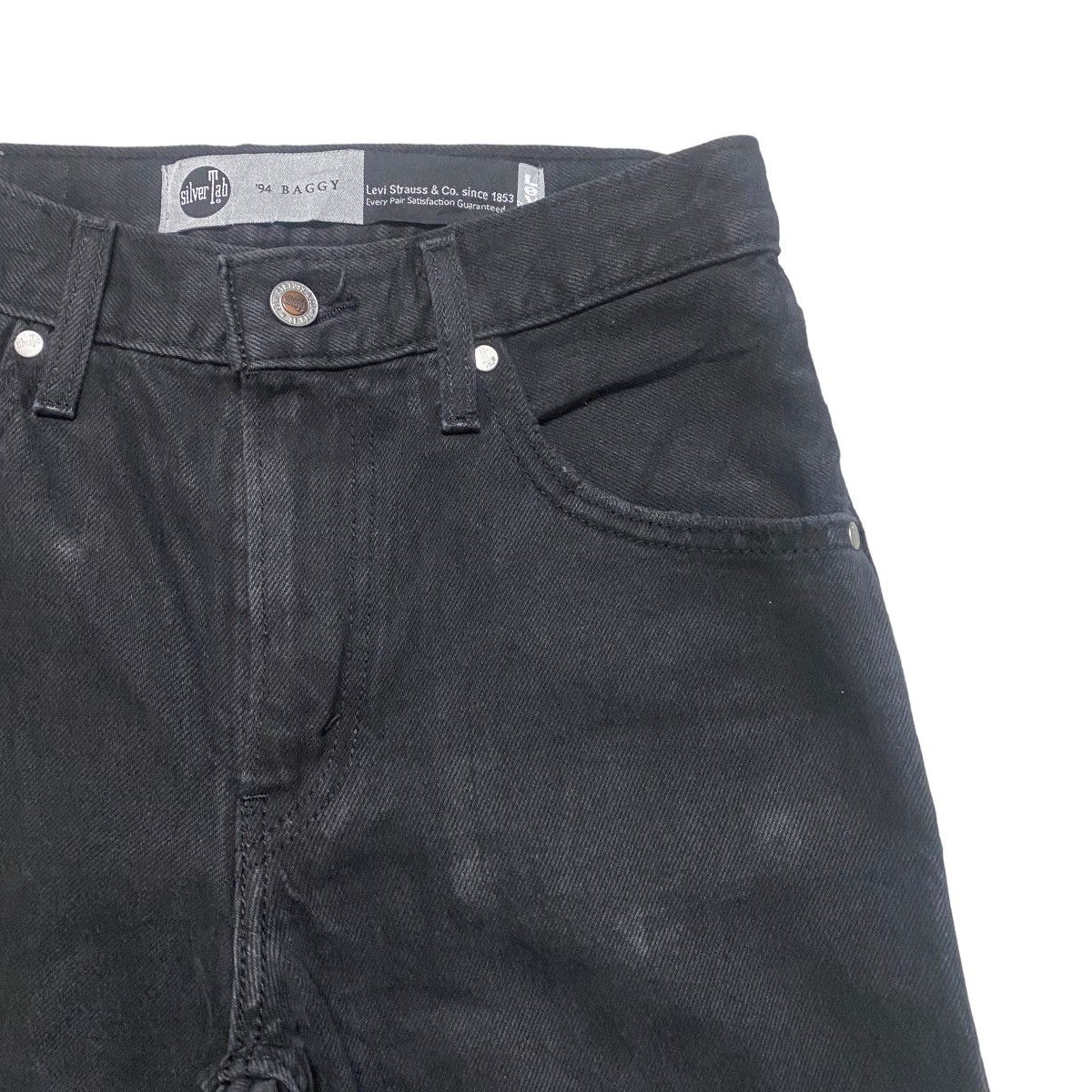 Levi's Levis Silvertab Baggy Jeans Distressed Size US 26 / EU 42 - 5 Thumbnail