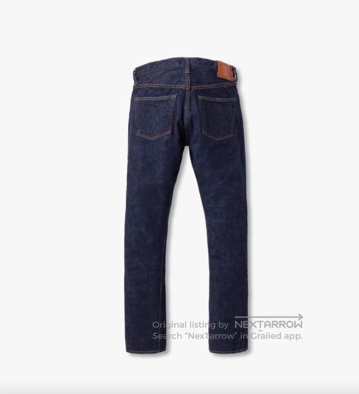 Full Count & Co. FULLCOUNT Men's Slim Raw Cone Jeans. Size US 31 - 2 Thumbnail
