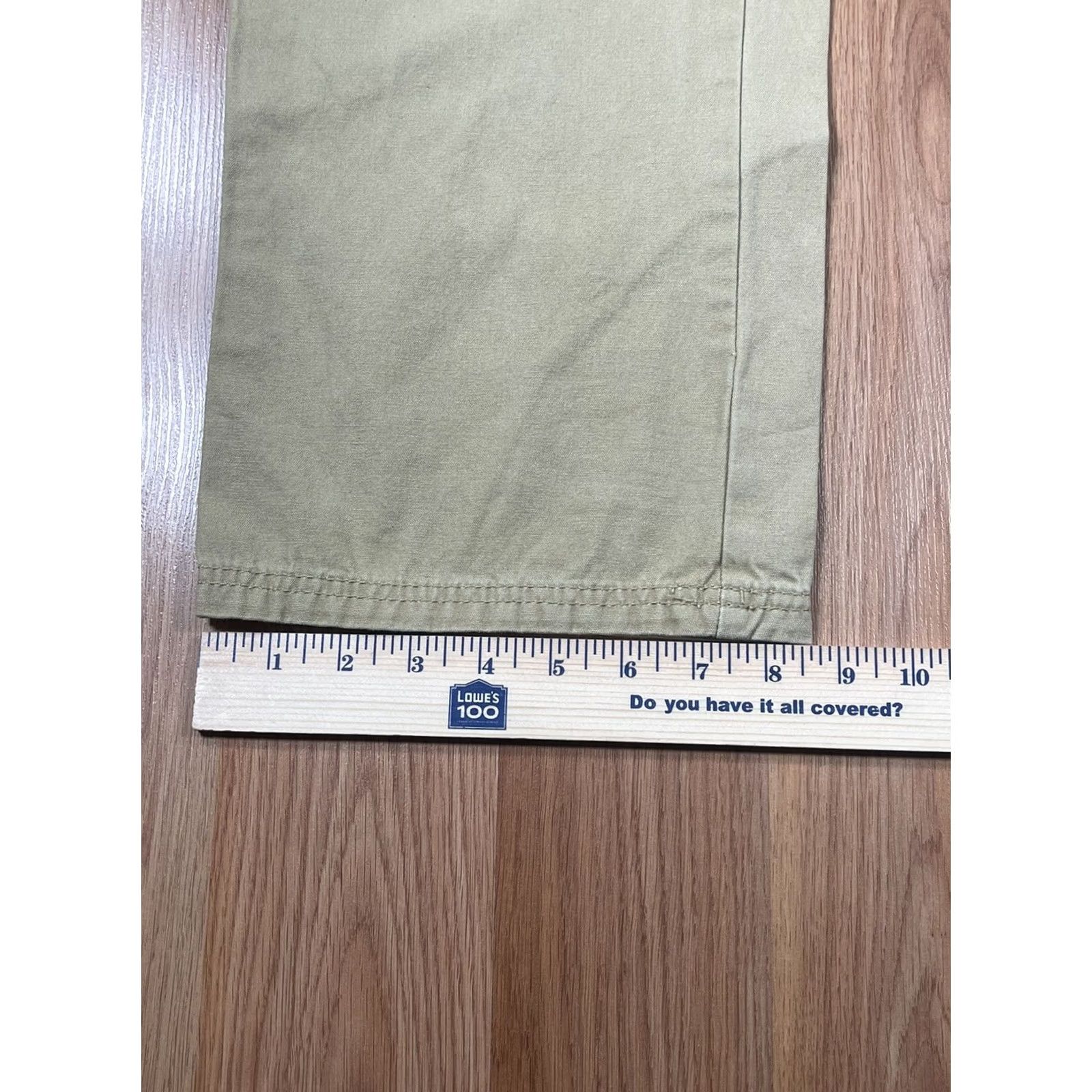 Vintage Guide Series Cargo Pants Mens 36Wx34L Khaki Beige Flat Front Straight Fit Pockets Casual Workwear 36 Regular Mens Size US 36 / EU 52 - 5 Thumbnail