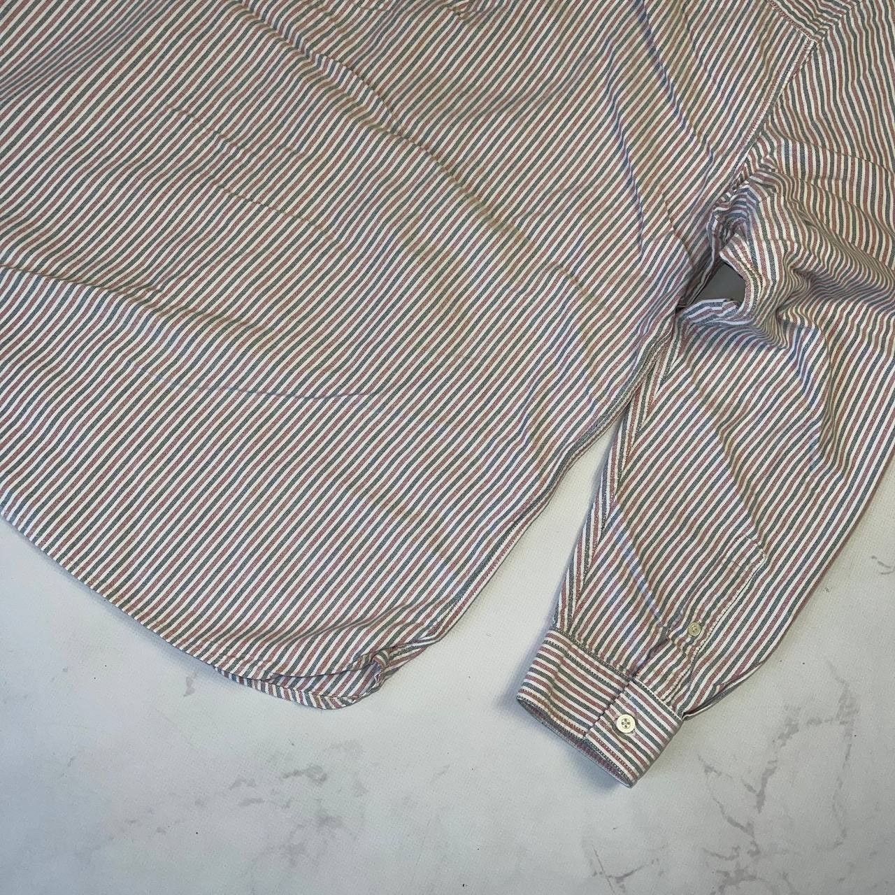 Lyle & Scott Lyle & Scott Striped Slim Fit Oxford Shirts Button Up Sz XL Size US XL / EU 56 / 4 - 13 Thumbnail