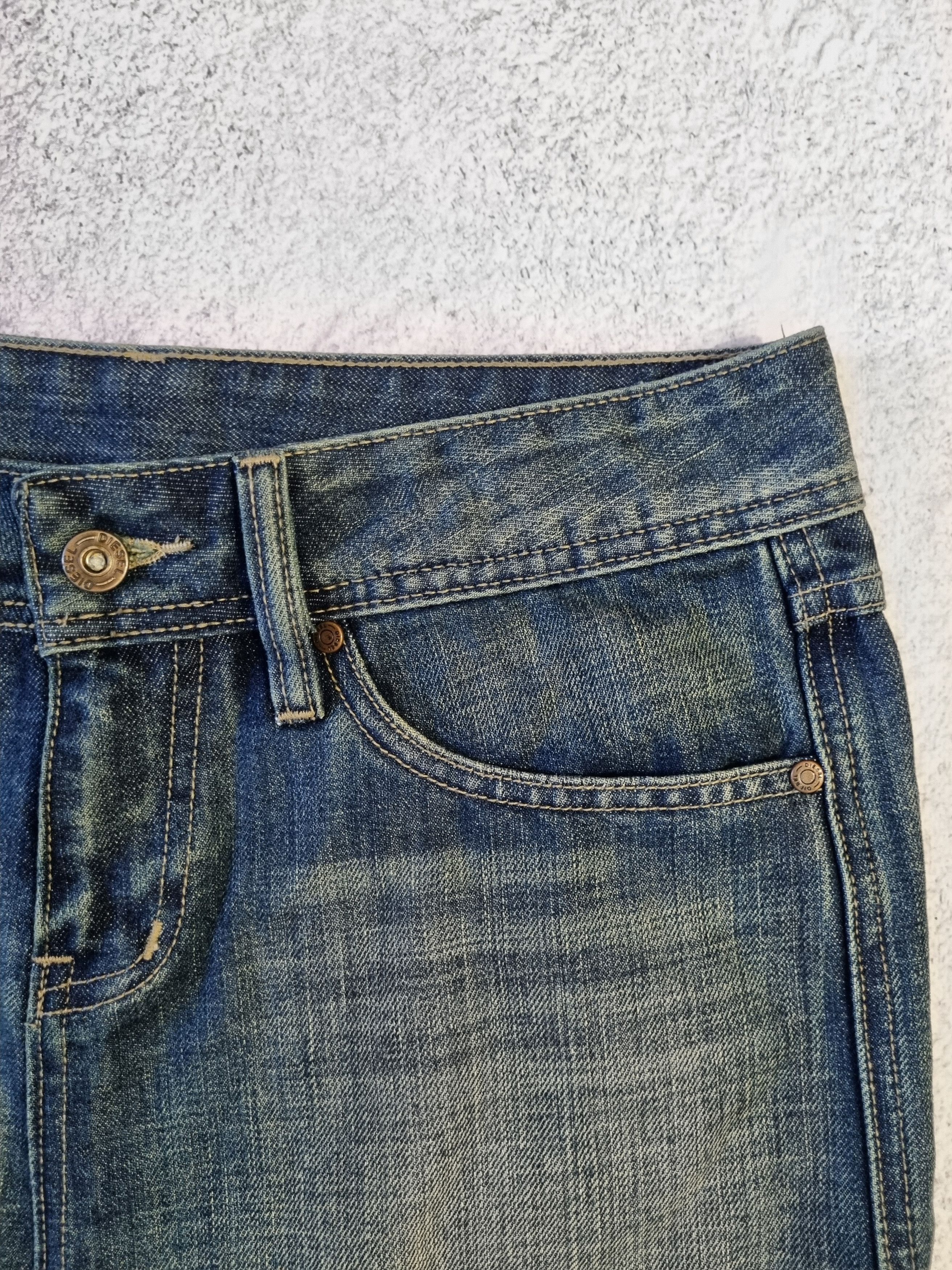 Diesel Vintage Diesel Punk Logo Mini Jeans Skirt Size 30" / US 8 / IT 44 - 7 Thumbnail
