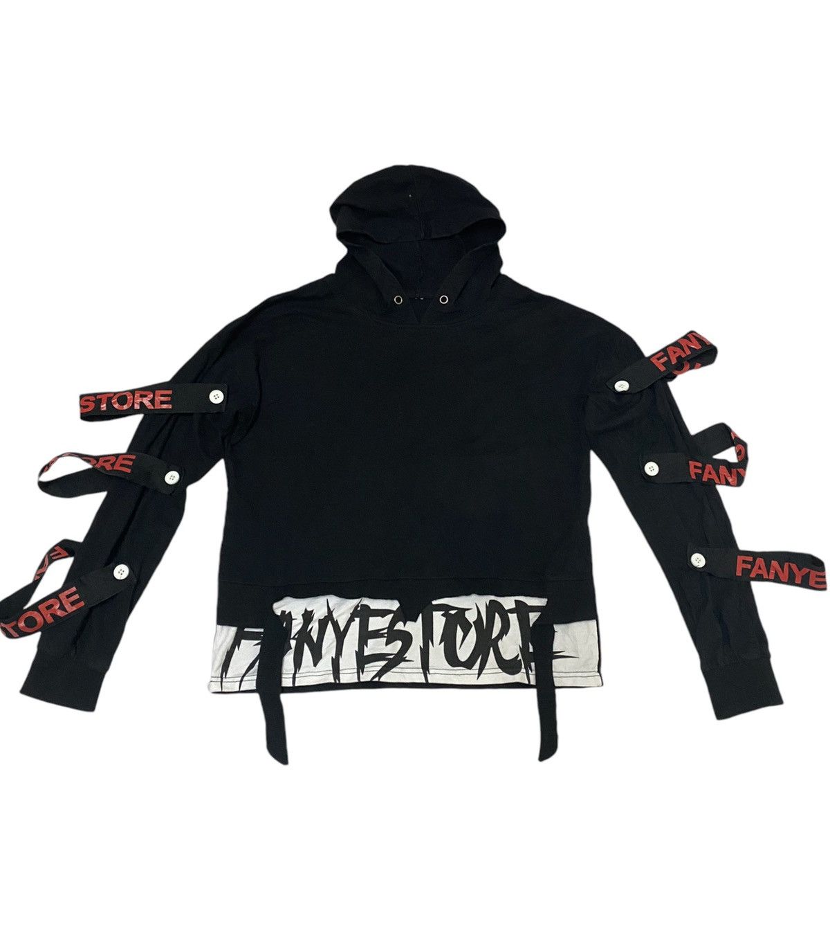 Other × Seditionaries Fanye Store Techwear Hoodie (C3) Size US S / EU 44-46 / 1 - 1 Thumbnail
