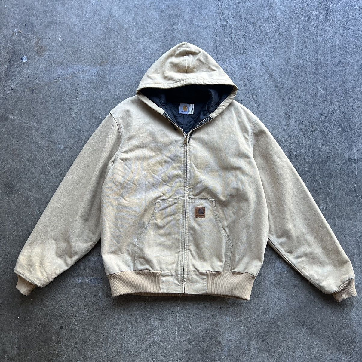 Carhartt × Vintage Vintage Tan Carhartt J06 Active Jacket Size US XL / EU 56 / 4 - 1 Thumbnail