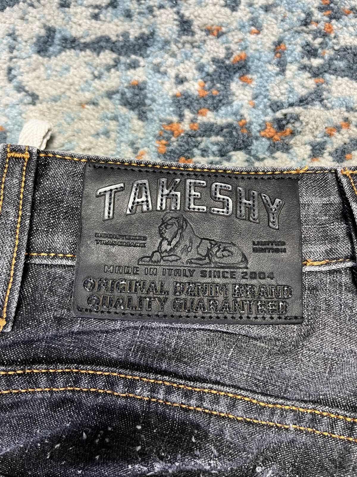 Takeshy Kurosawa × Vintage Vintage y2k Takeshi Kurosawa skinny distressed biker denim Size US 32 / EU 48 - 11 Thumbnail