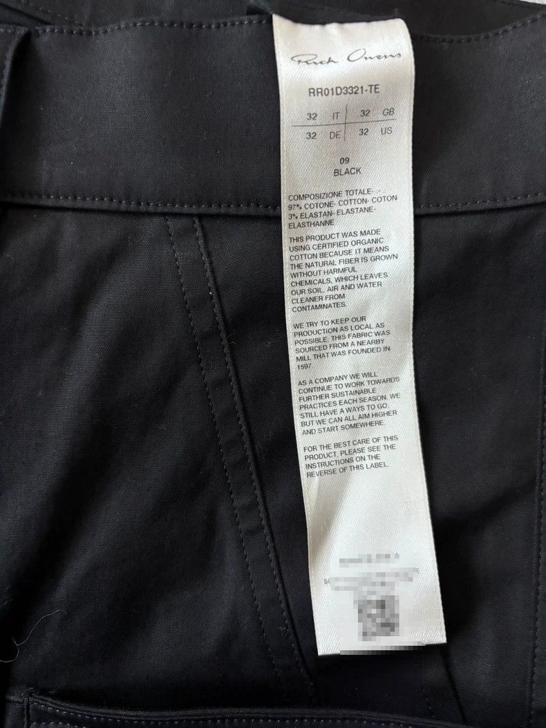 Rick Owens rick owens Overalls pants Size US 32 / EU 48 - 2 Thumbnail