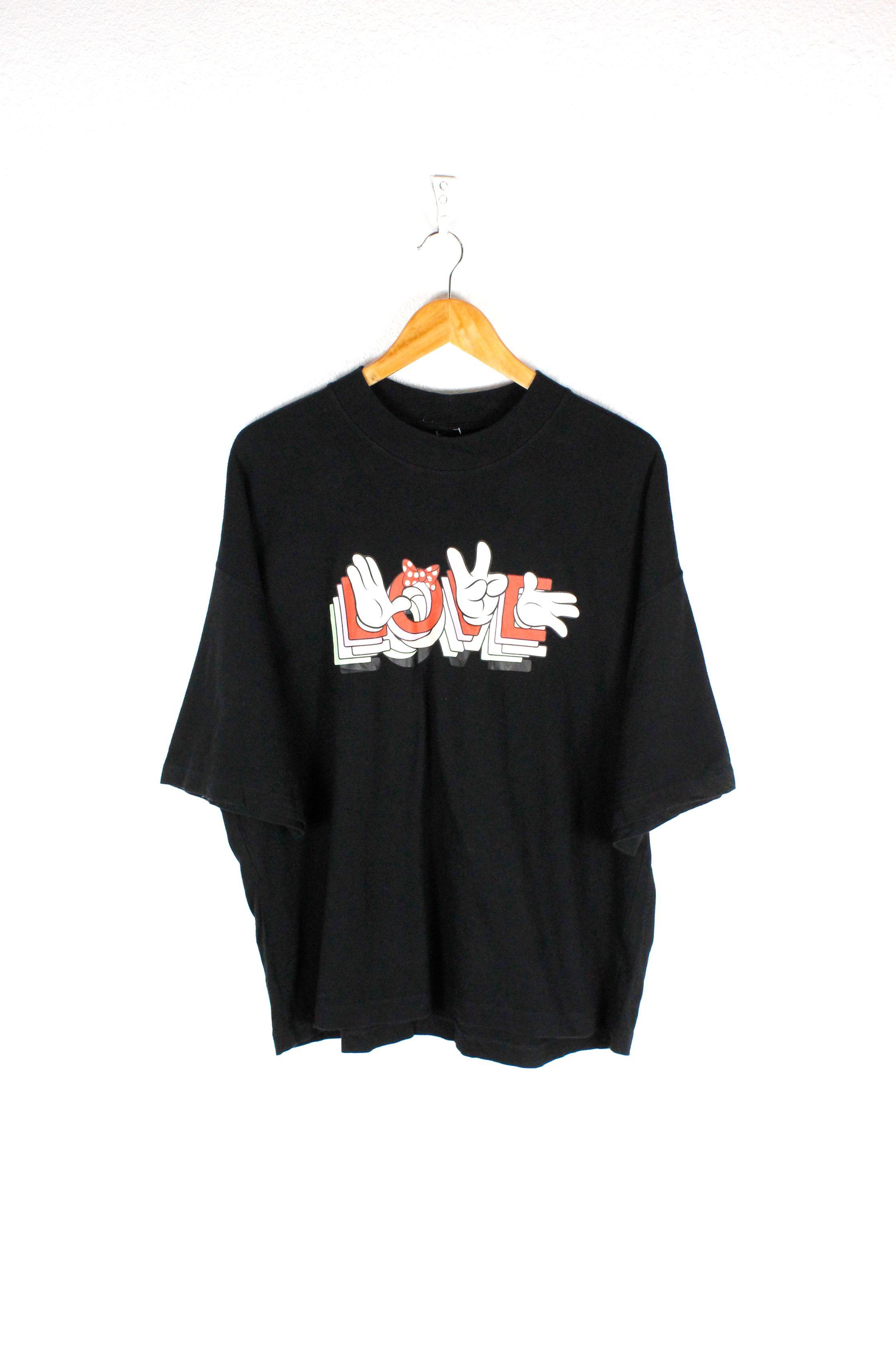 Ambush Design Ambush Design x Uniqlo Disney LOVE Logo Oversized Tee Tshirt Size US L / EU 52-54 / 3 - 1 Thumbnail