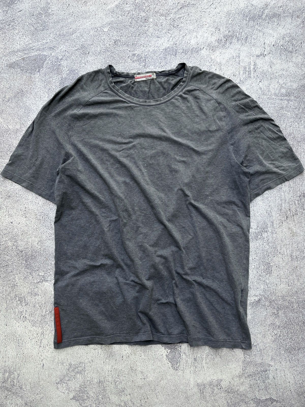 Prada 1999 Prada Sport Back Pocket Stretch Tee Size US L / EU 52-54 / 3 - 1 Thumbnail