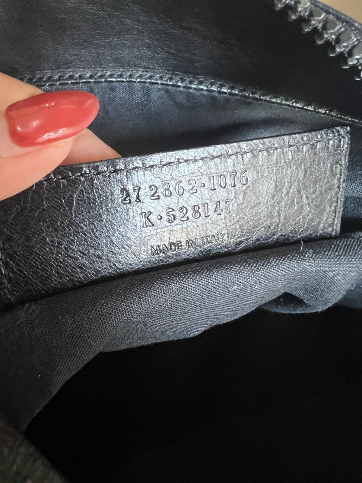Balenciaga Balenciaga Lambskin Motocross Classic Reporter Crossbody Size ONE SIZE - 24 Thumbnail