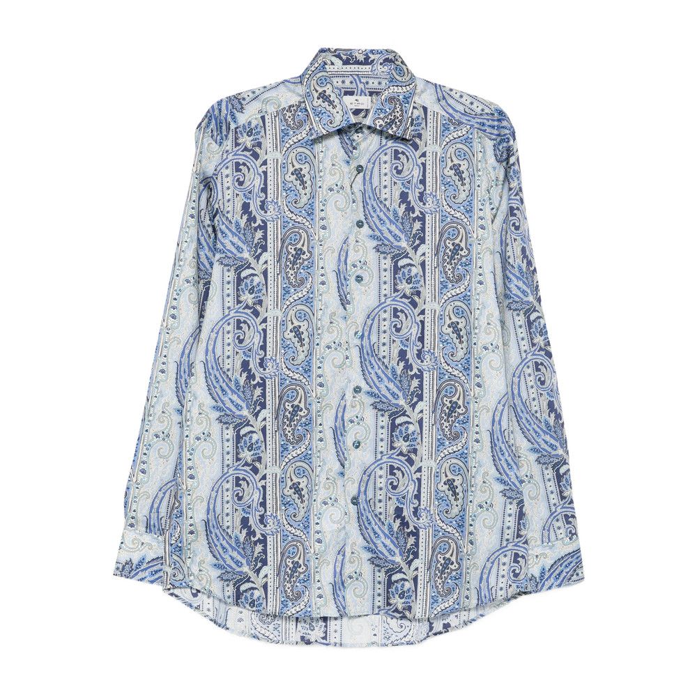 Etro Etro BLUE Shirts Size US M / EU 48-50 / 2 - 1 Thumbnail