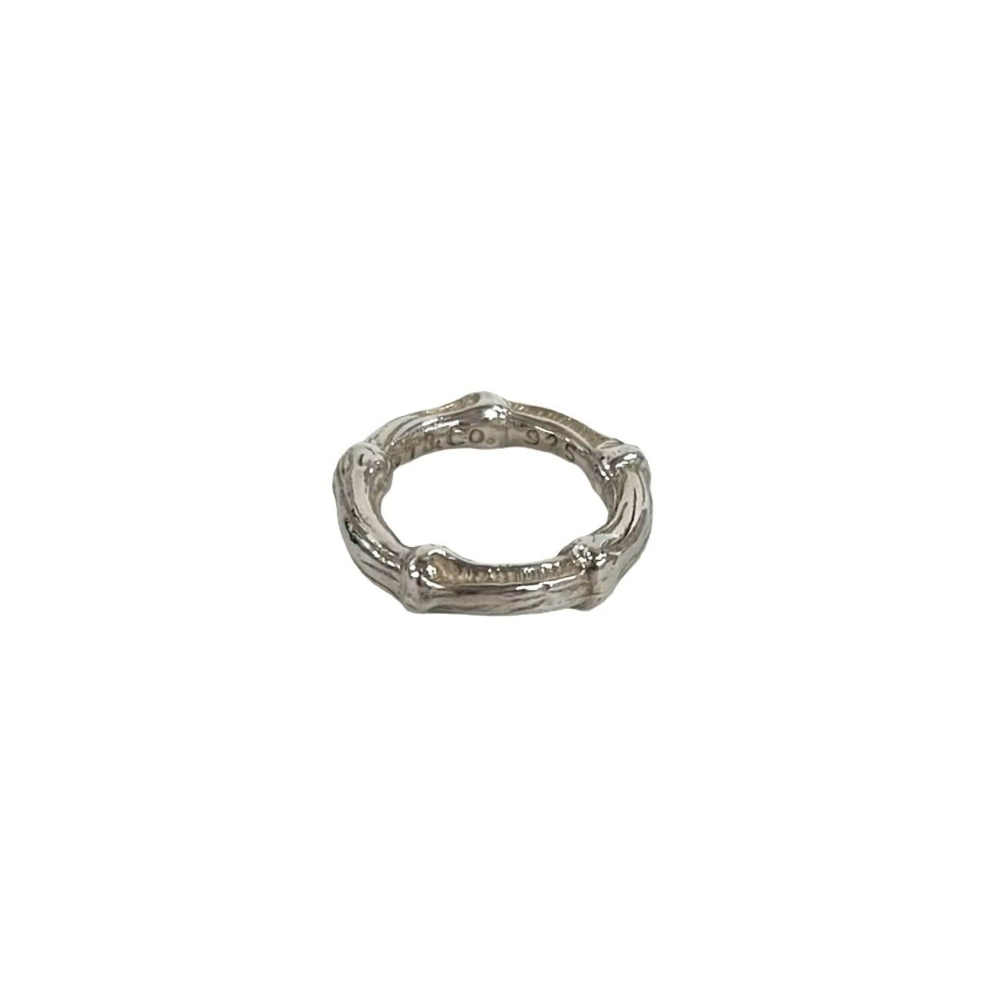 Tiffany & Co. TIFFANY&Co. Tiffany Bamboo 925 Ring, Women's Silver Jewelry, Item No. 38475 Size ONE SIZE - 1 Thumbnail