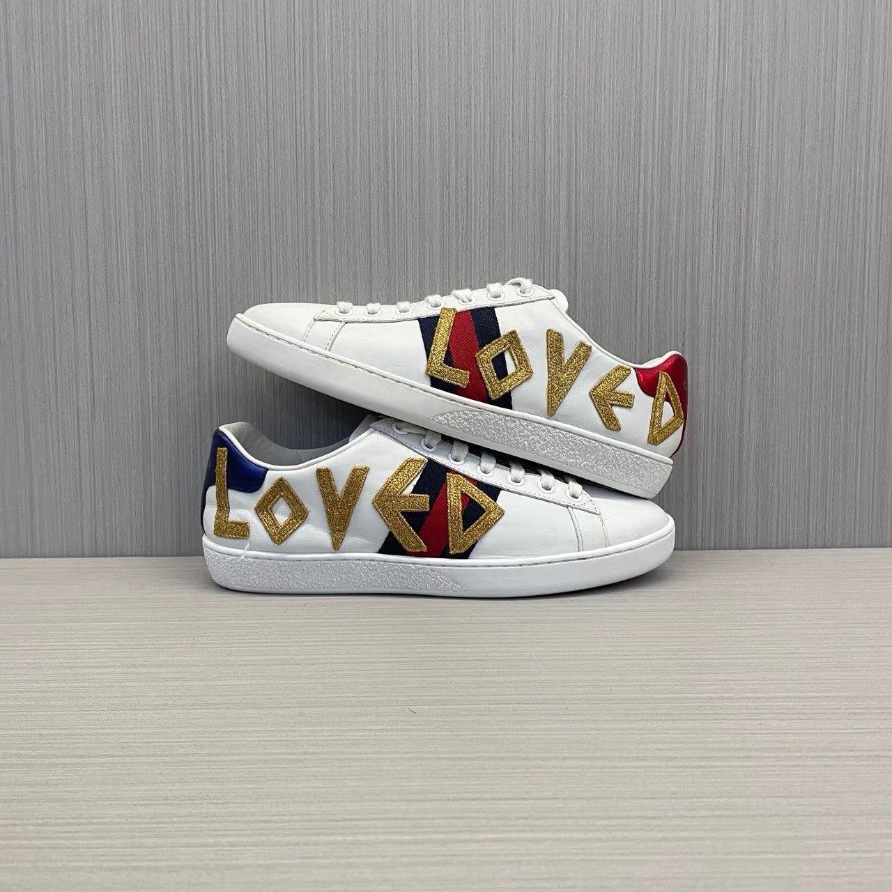 Gucci GUCCI ACE LOVED Sneakers K28 Size US 6 / IT 36 - 3 Thumbnail