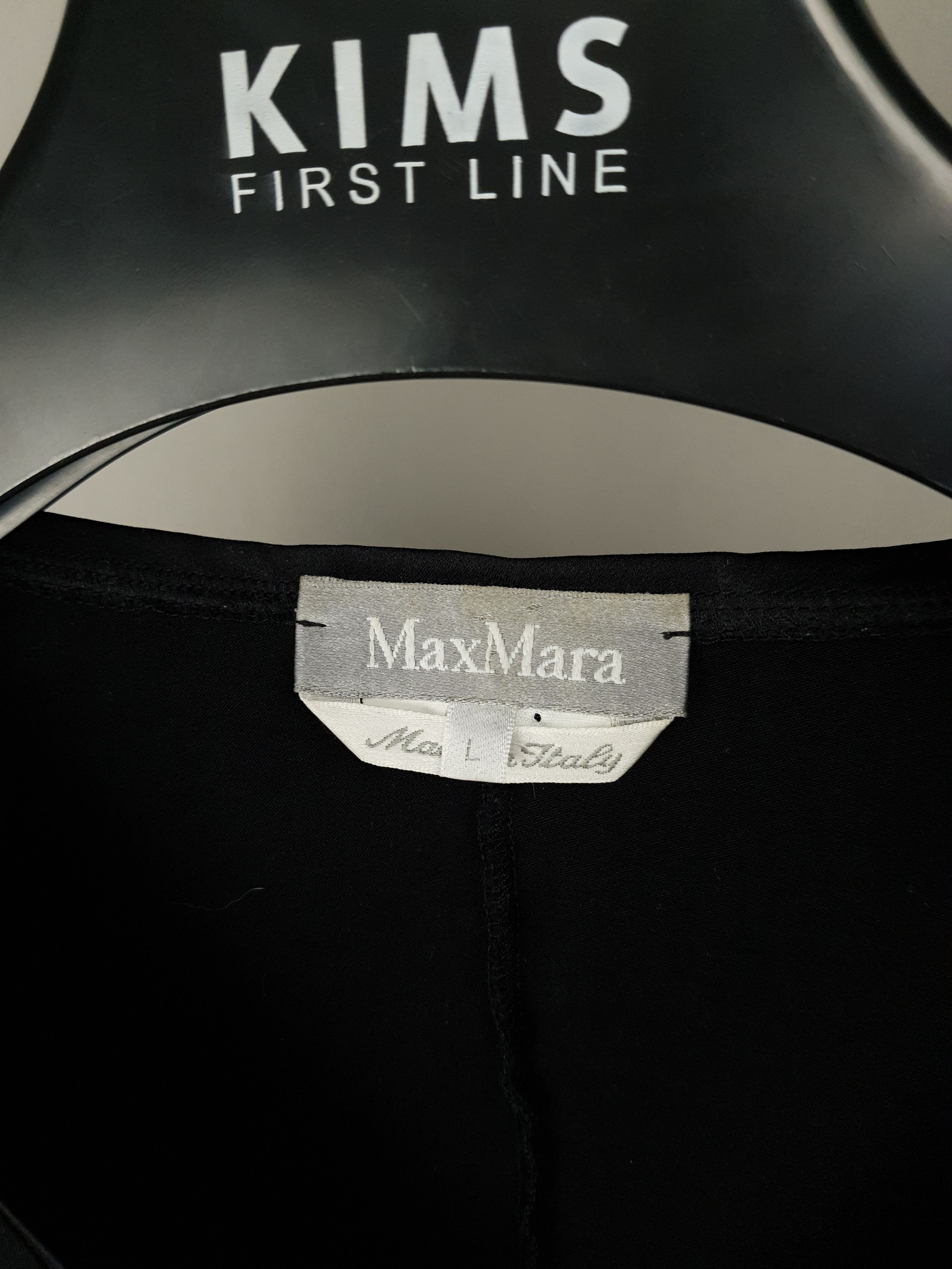 Designer × Max Mara RARE Vintage Max Mara V-Neck Blouse with Pulled Pleats Size M / US 6-8 / IT 42-44 - 4 Thumbnail