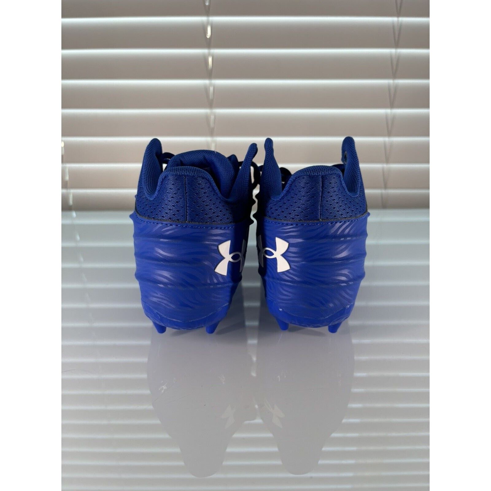 Under Armour NEW Under Armour Blur MC Youth Royal Football Cleats Sz 5 Size US 5 / EU 37 - 4 Thumbnail
