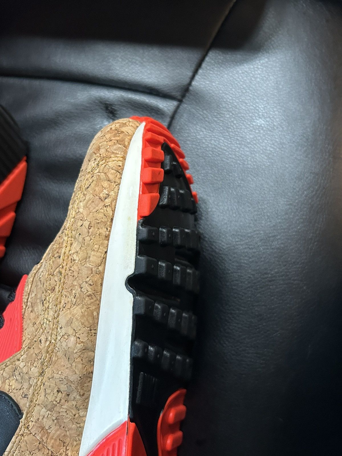 Nike Nike Air Max 90 Cork Sz 12 (Almost VNDS LOOK!) Size US 12 / EU 45 - 10 Thumbnail