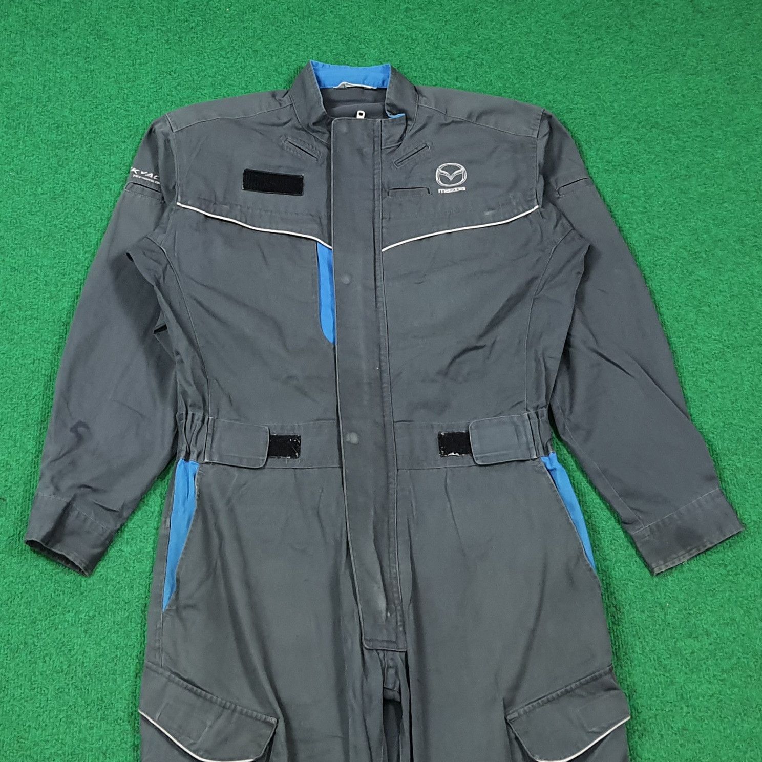 Vintage Mazda Japan Motorsports Workwear Coverall C286N11