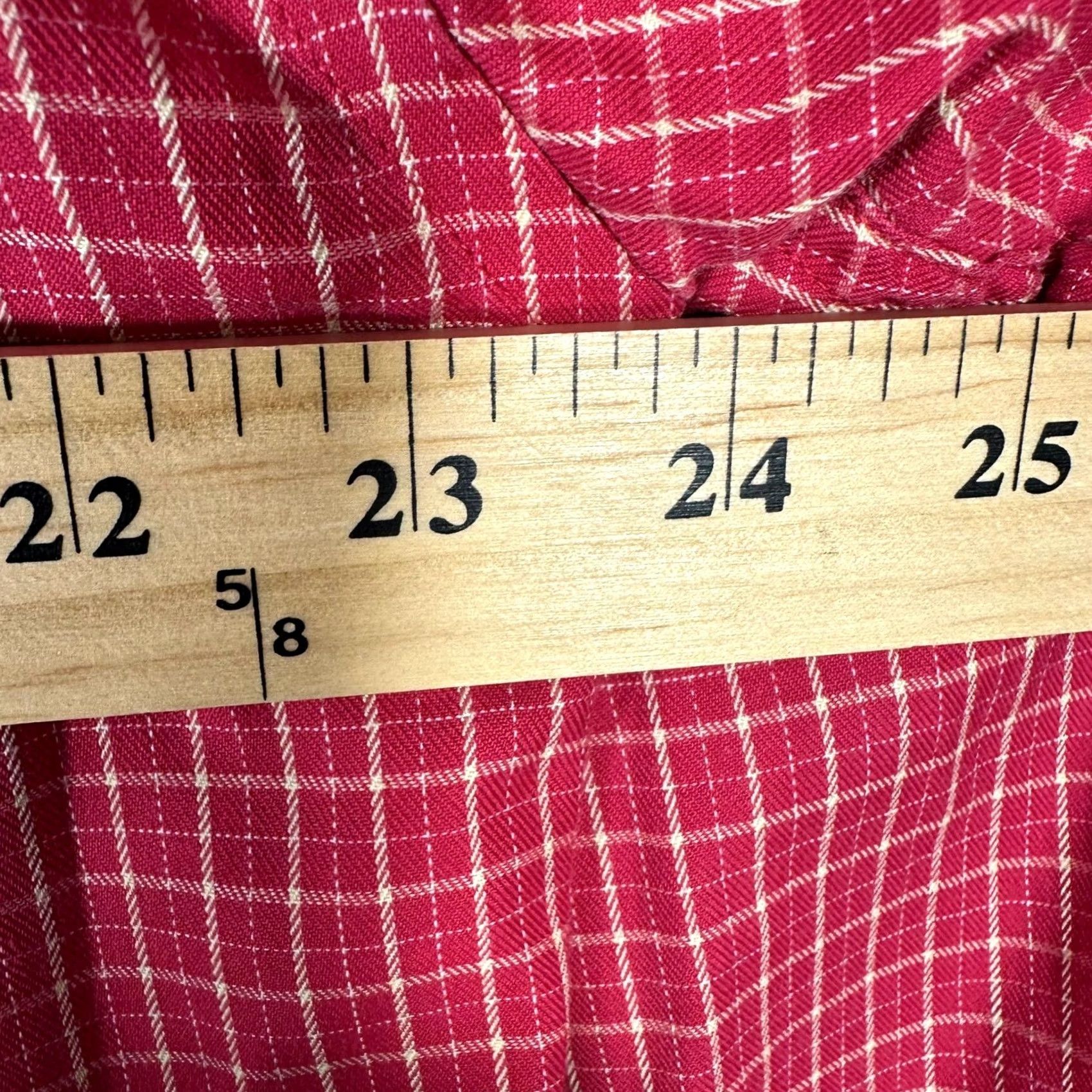 Pendleton Pendleton Red Grid Check Button Down Shirt XL Mens Regular Cotton Long Sleeve Size US XL / EU 56 / 4 - 6 Thumbnail