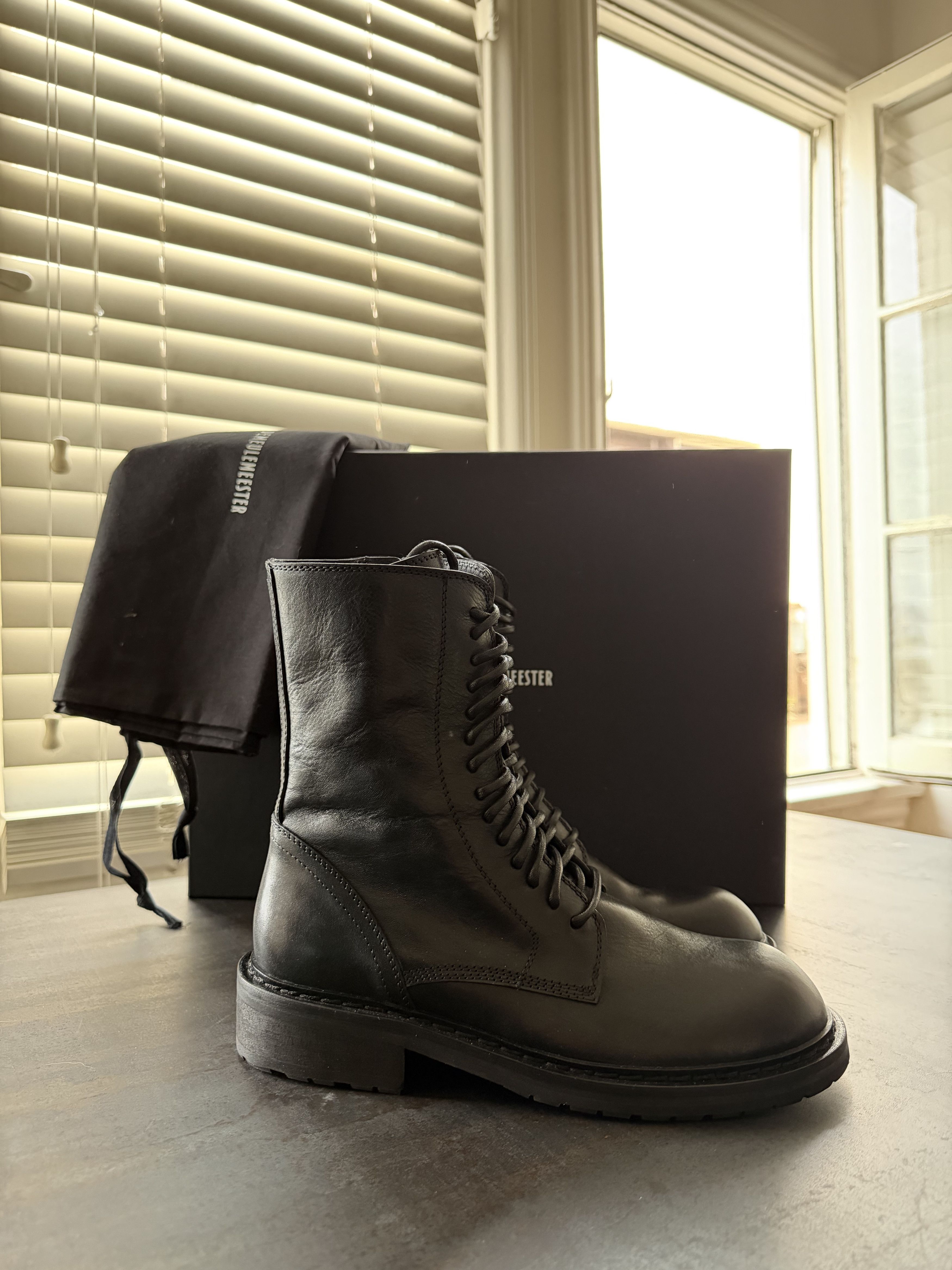 Ann Demeulemeester BRAND NEW DANNY ANKLE BOOTS Size US 6 / EU 39 - 4 Thumbnail