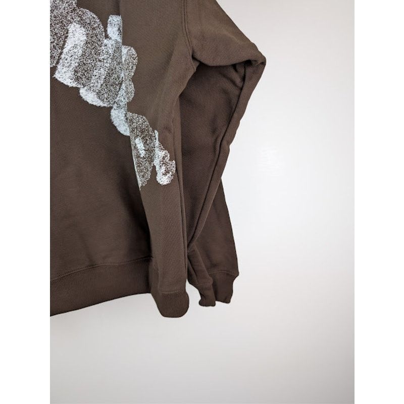 Off-White o1rshd1 Logo Skate Hoodie in Chocolate / White Size US M / EU 48-50 / 2 - 12 Thumbnail