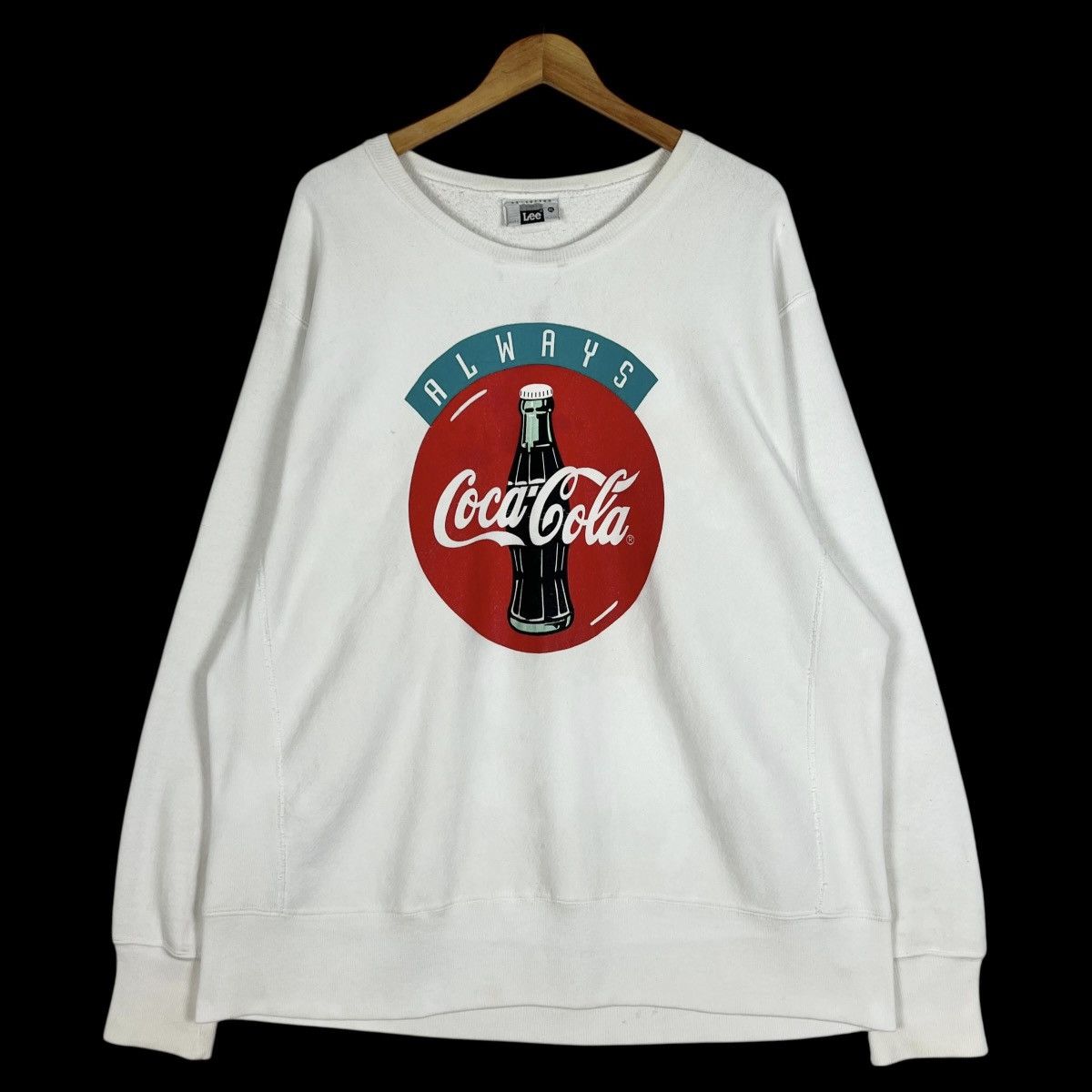 Coca Cola Vintage Coca-Cola Bottle 90s Promo Sweatshirt Size US XL / EU 56 / 4 - 1 Thumbnail