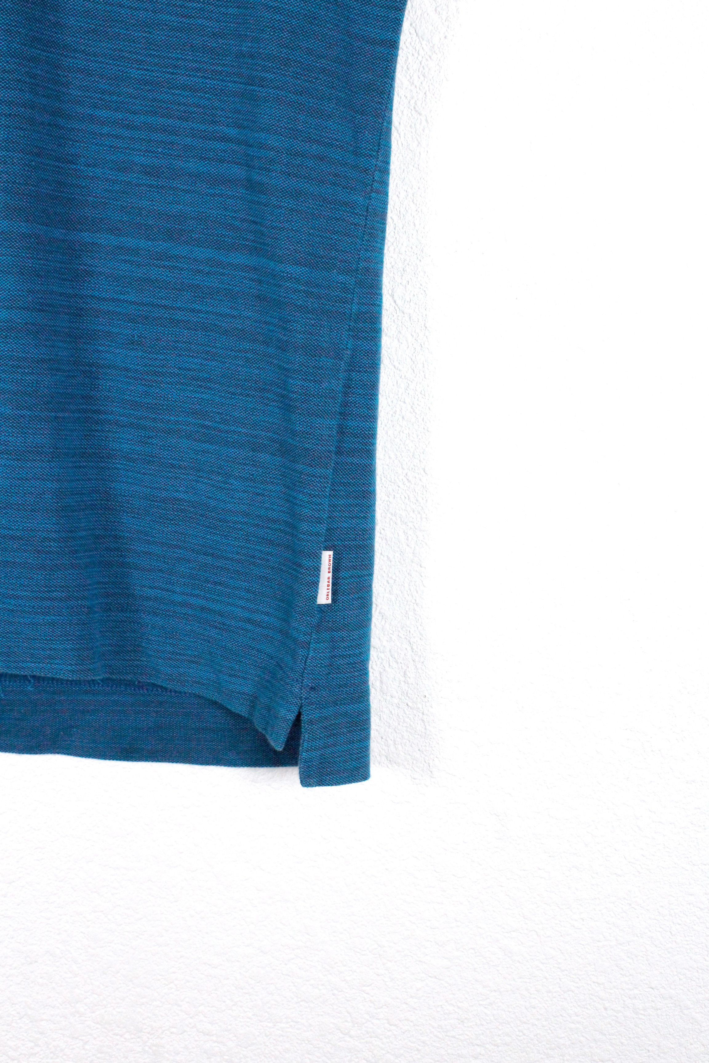 Orlebar Brown Orlebar Brown Camp Collar Blue Polo Shirt XS Size US XS / EU 42 / 0 - 3 Thumbnail