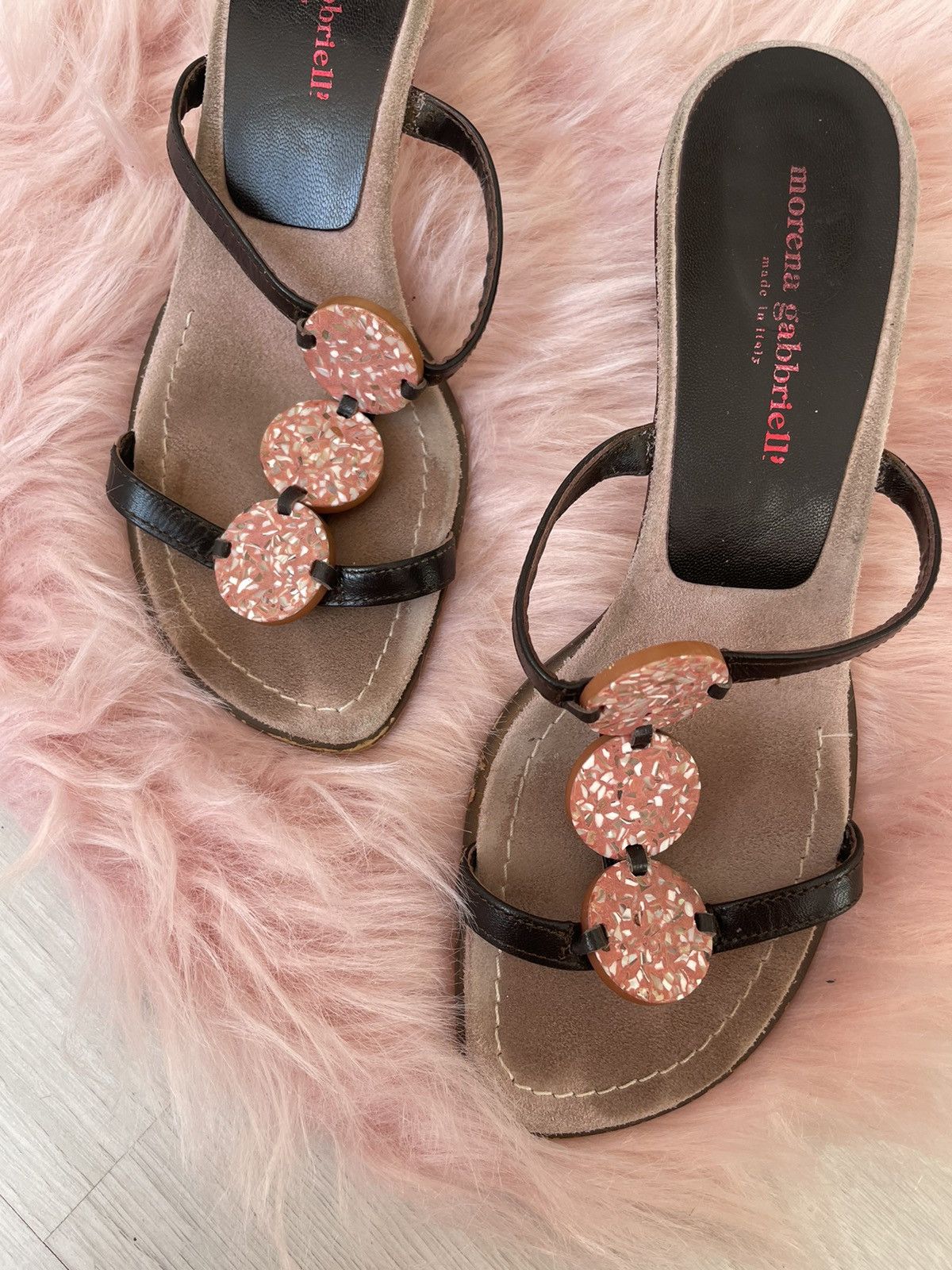 Vintage Morena Gabbriell mules Size US 6.5 / IT 36.5 - 6 Thumbnail