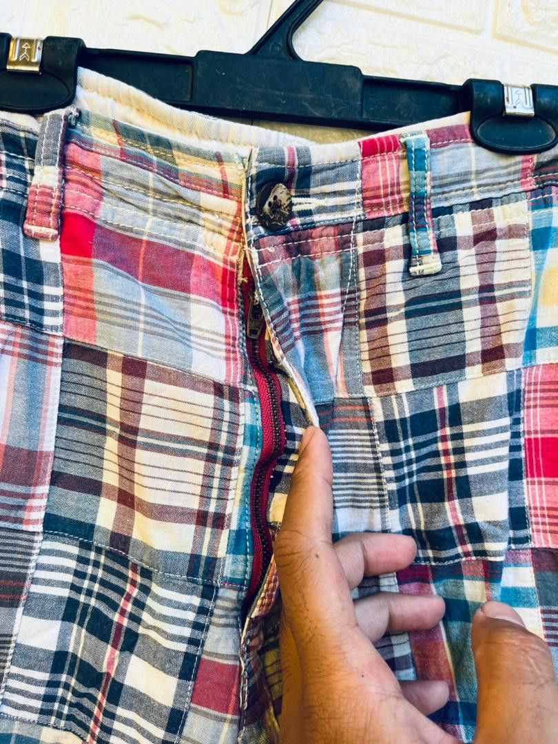 Japanese Brand × Vintage Vintage Back Number Patchwork Hip Hop Streetwear Style Size US 34 / EU 50 - 7 Thumbnail