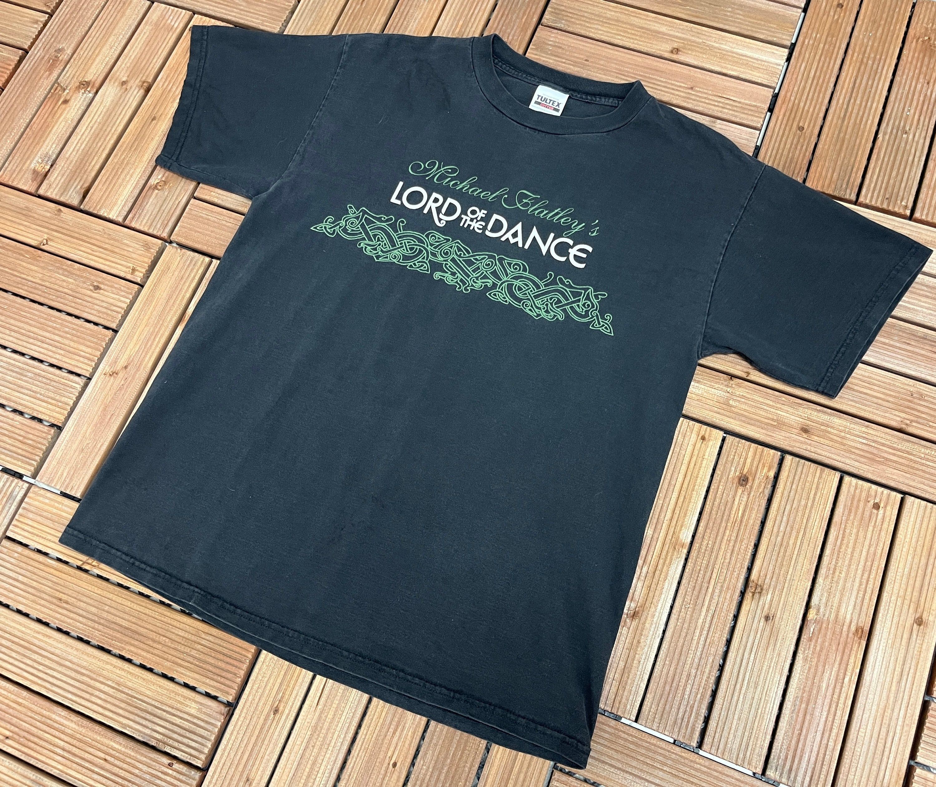 Vintage Michael Flatley's Lord of the Dance Vintage T-Shirt Tee Size US L / EU 52-54 / 3 - 3 Thumbnail