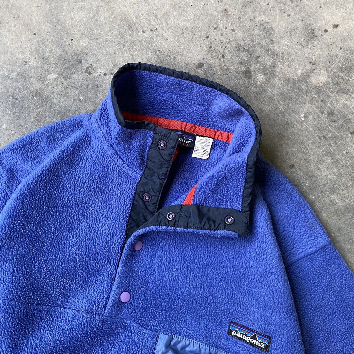 Patagonia × Vintage Vintage patagonia snap t synchilla Size US L / EU 52-54 / 3 - 9 Thumbnail