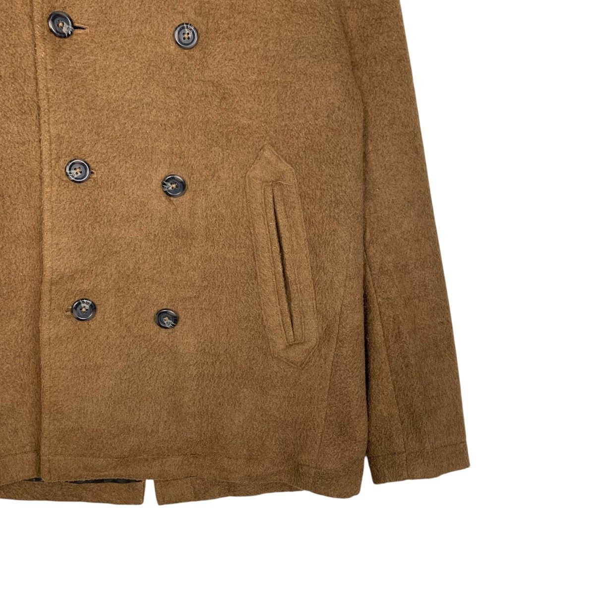 Katharine Hamnett London HAMNETT BLOUSON Double Breasted Hooded Jacket #2745-C124 Size L / US 10 / IT 46 - 6 Thumbnail