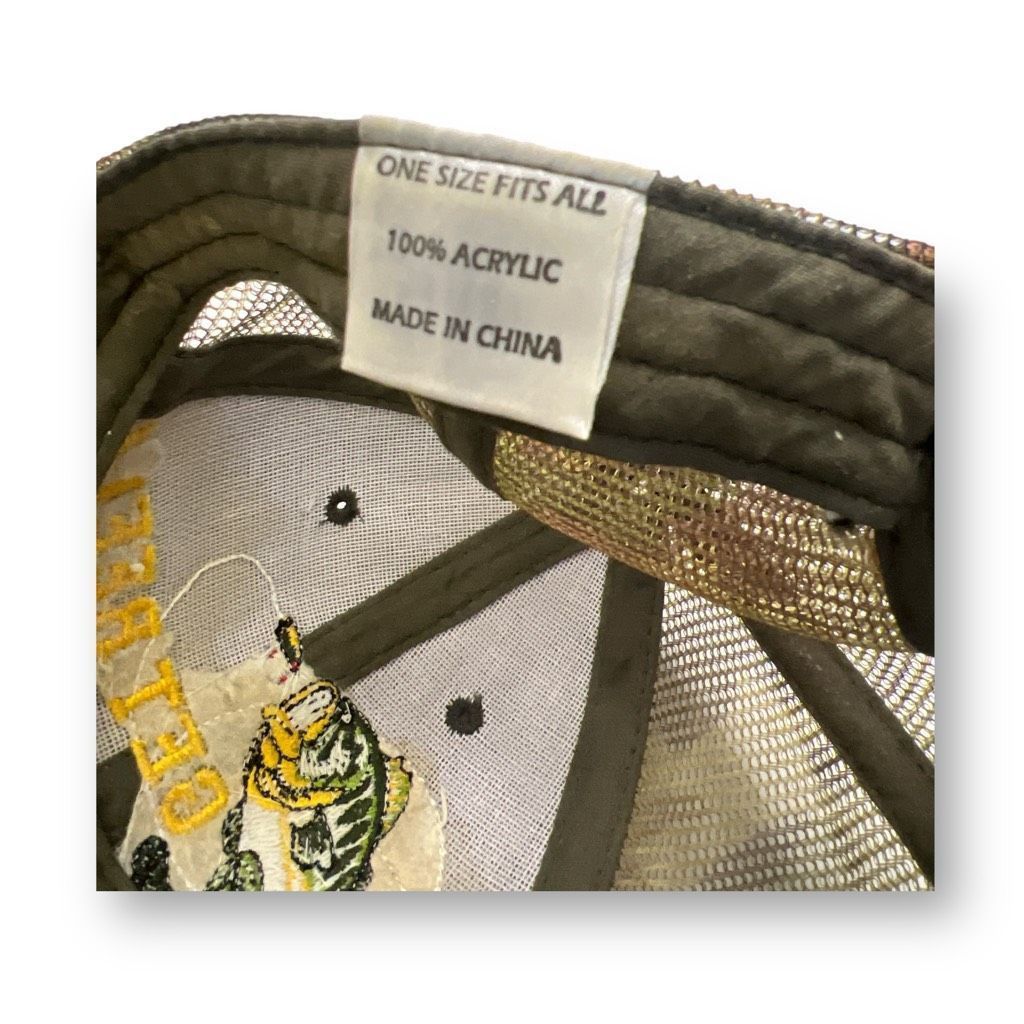 Other Get Reel Camo Fishing Hat One Size Size ONE SIZE - 5 Thumbnail