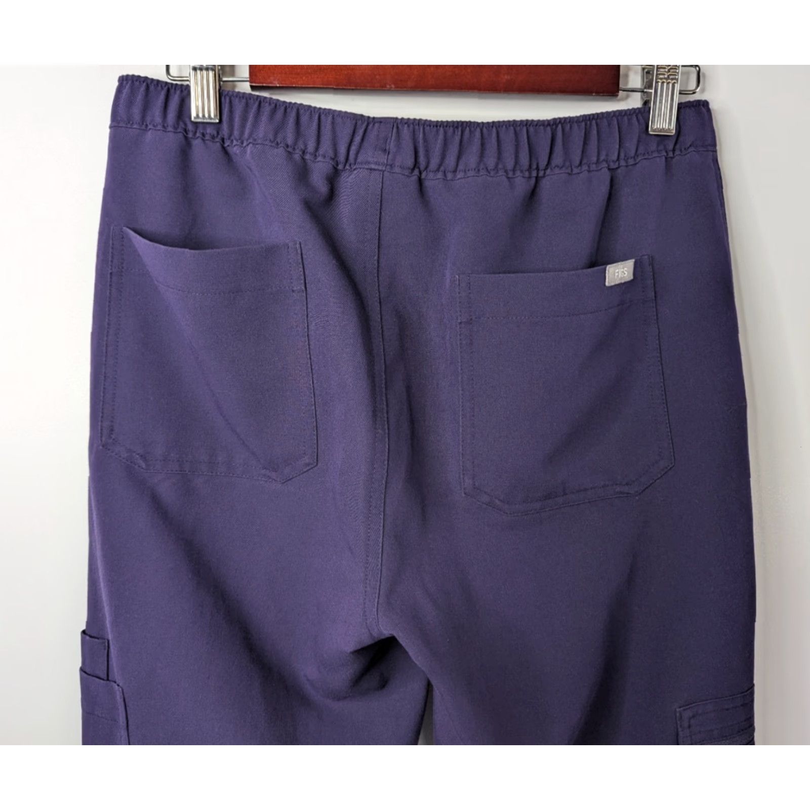 Vintage Figs Men's Cairo Cargo Scrub Pants XS Purple Medical Nurse M23SW2018 Size US 27 - 5 Thumbnail
