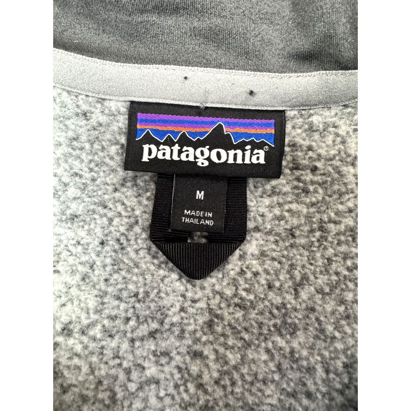 Patagonia Patagonia Men's Better Sweater 1/4 Zip Fleece Pullover Jacket Nickel Grey Size M Size US M / EU 48-50 / 2 - 4 Thumbnail